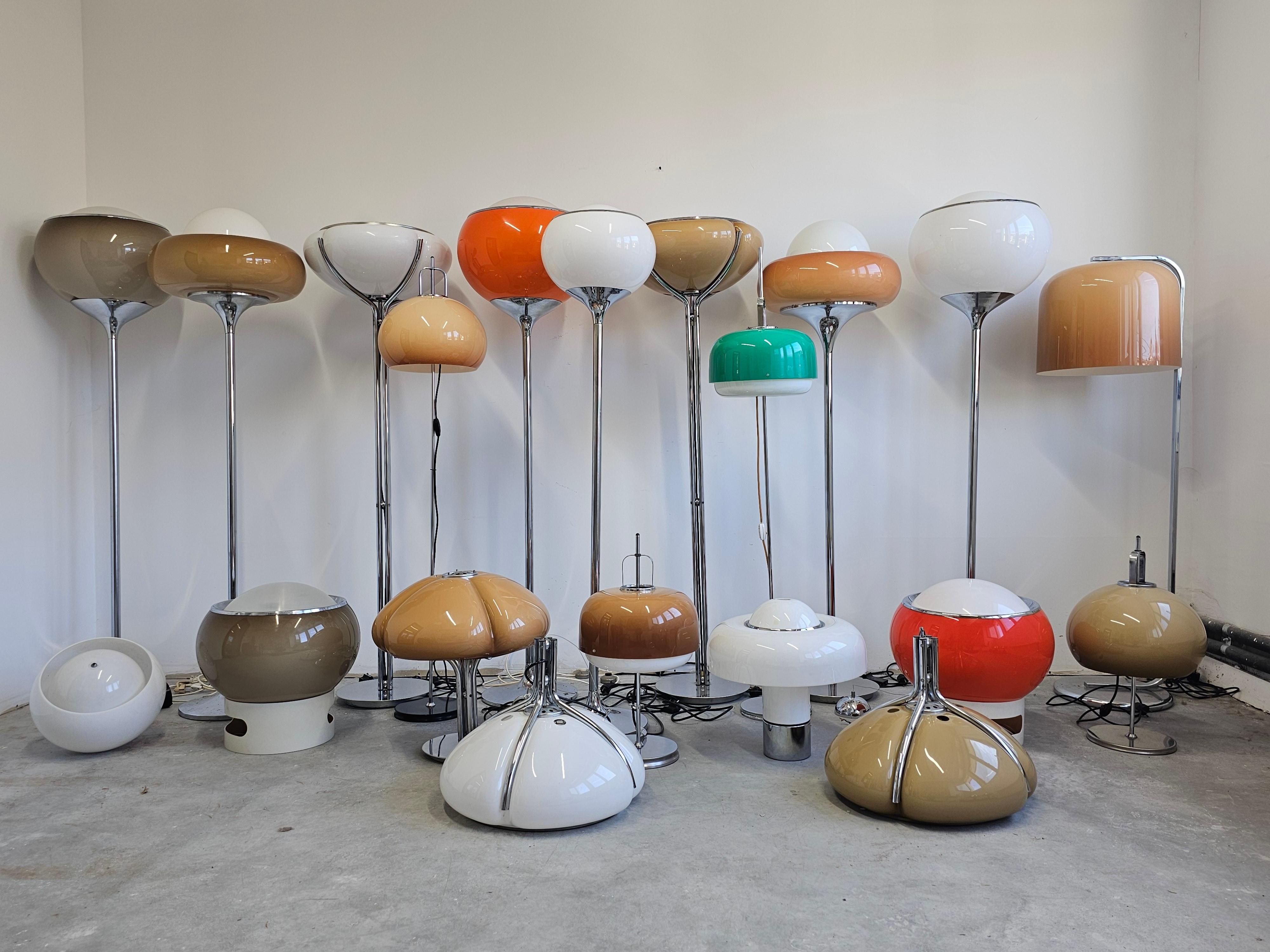 Quadrifoglio Floor Lamp designed by Harvey Guzzini, manufactured by Meblo 9
