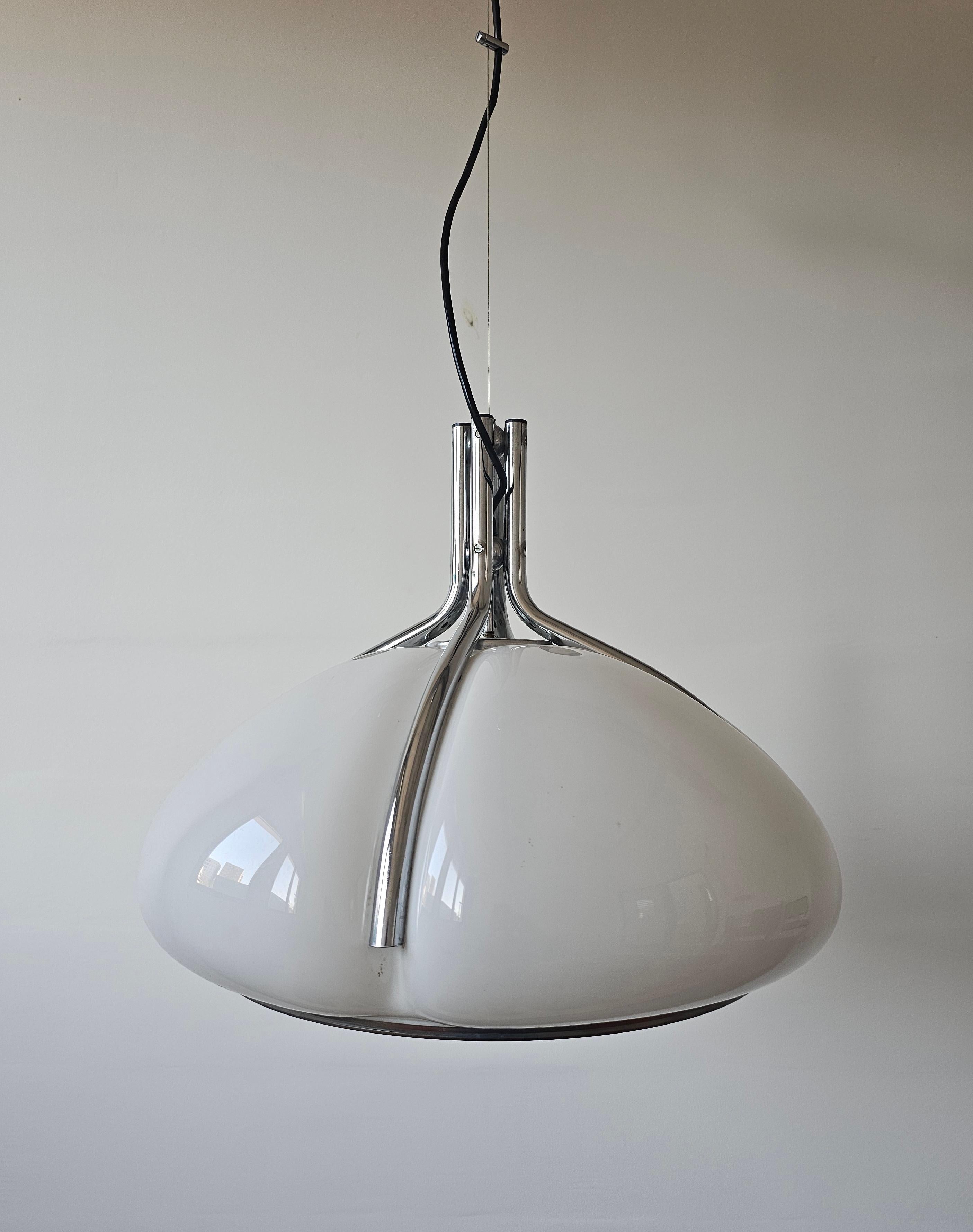 Mid-Century Modern Quadrifoglio Pendant designed by Gae Aulenti for Guzzini, Yugoslavia, 1960s For Sale