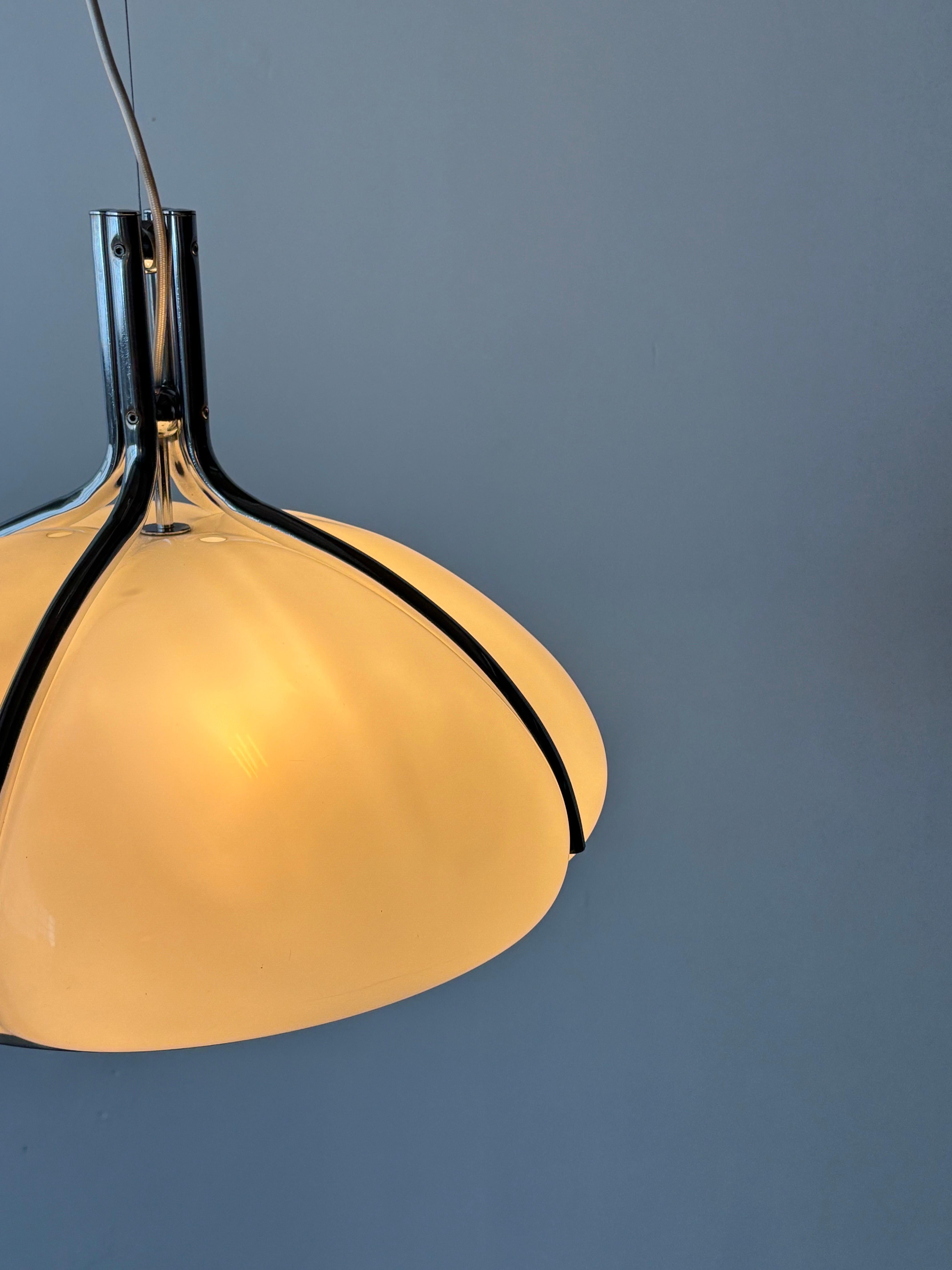 Lámpara colgante Quadrifoglio de Gae Aulenti para Harvey Guzzini, años 70 en venta 6