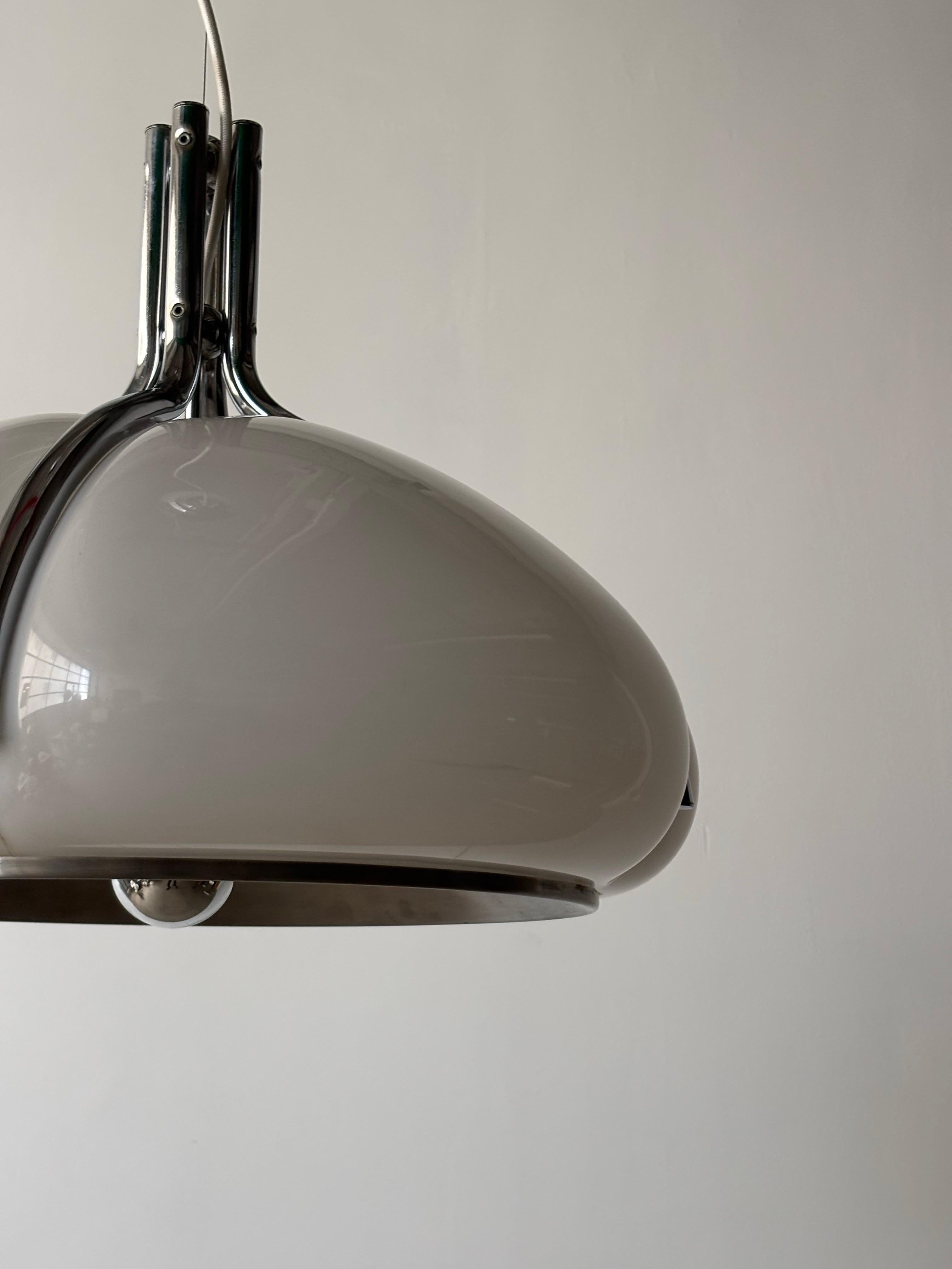 Lámpara colgante Quadrifoglio de Gae Aulenti para Harvey Guzzini, años 70 en venta 2