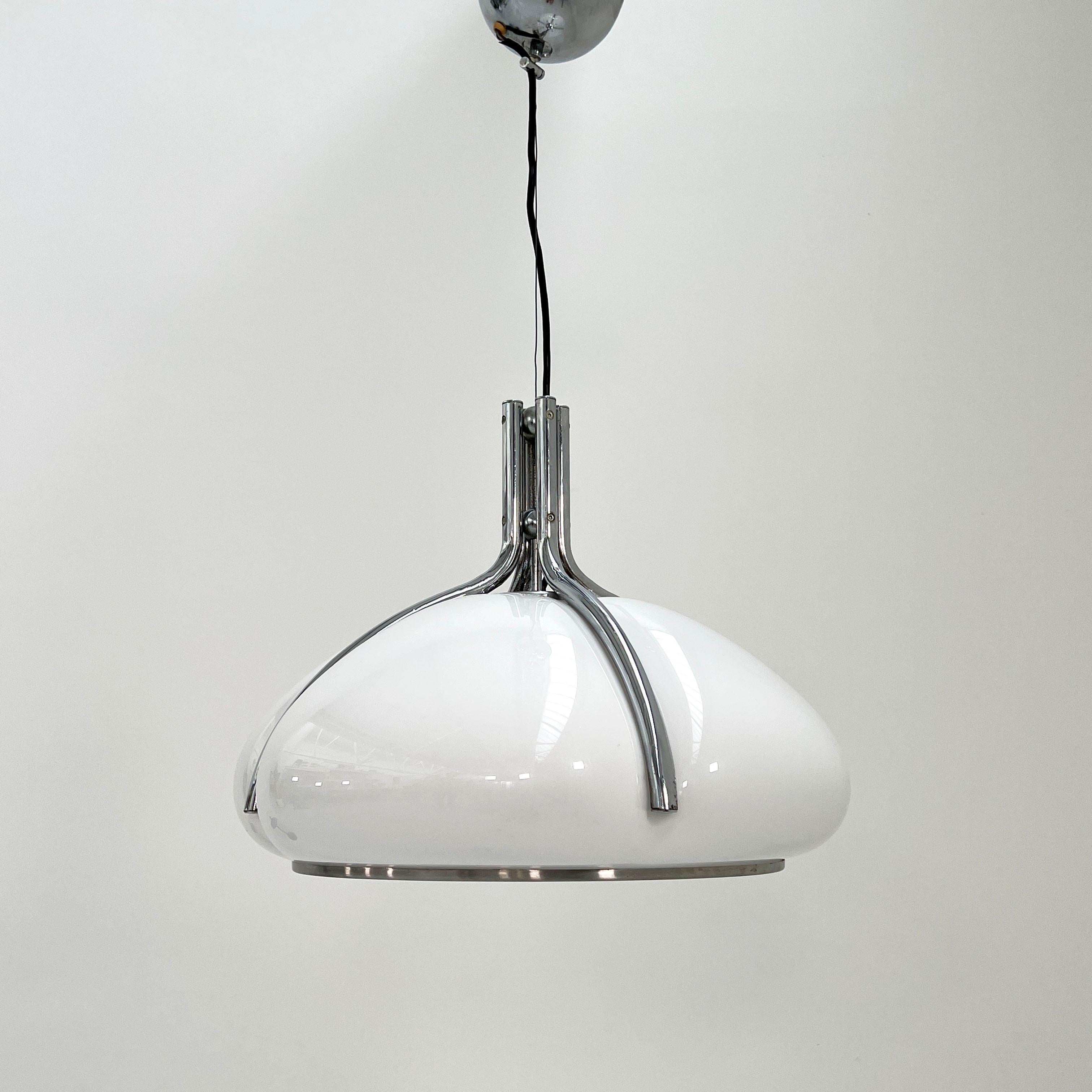 Mid-Century Modern Quadrifoglio Pendant Lamp by Studio 6G for Harvey Guzzini, 1970s