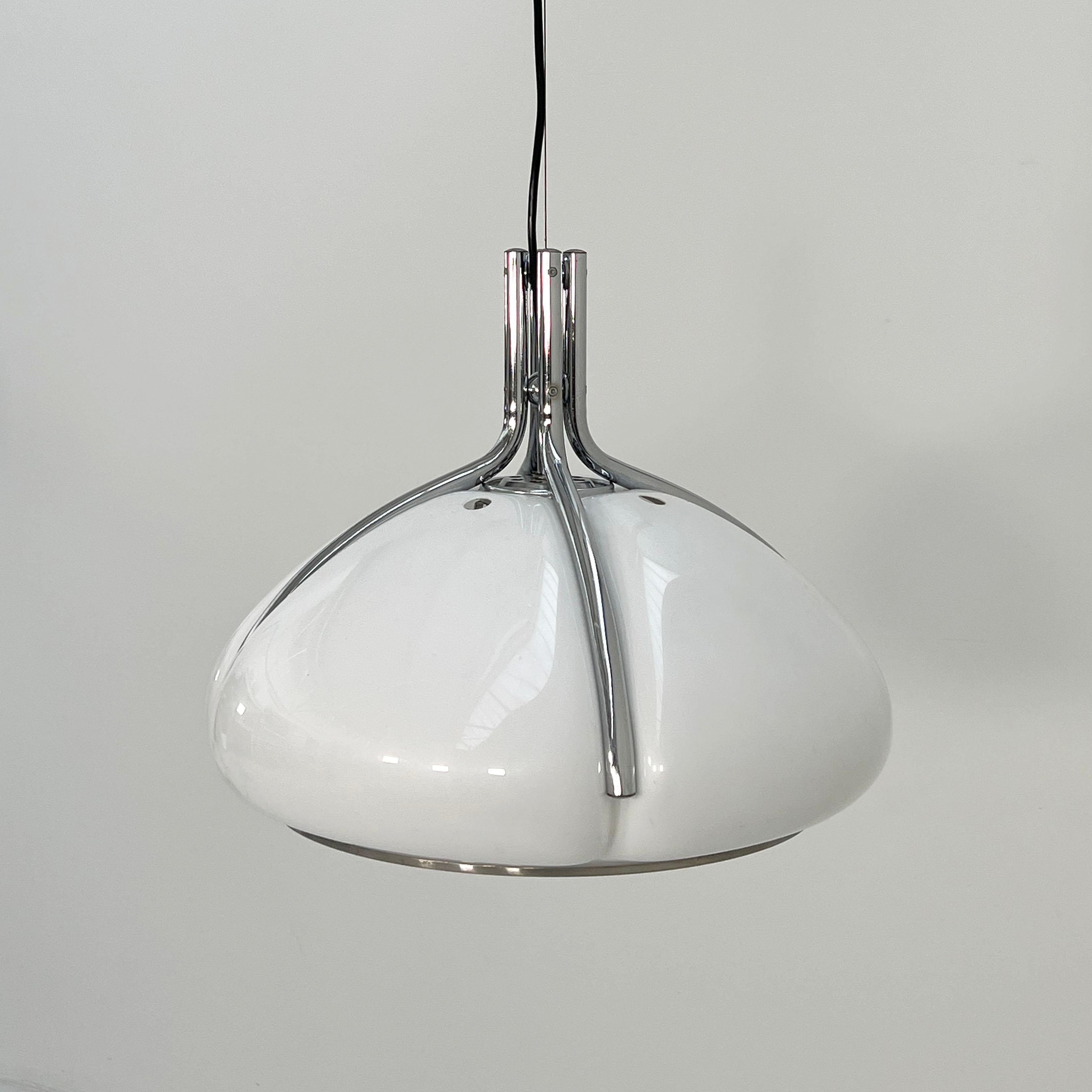 Mid-Century Modern Quadrifoglio Pendant Lamp by Studio 6G for Harvey Guzzini, 1970s
