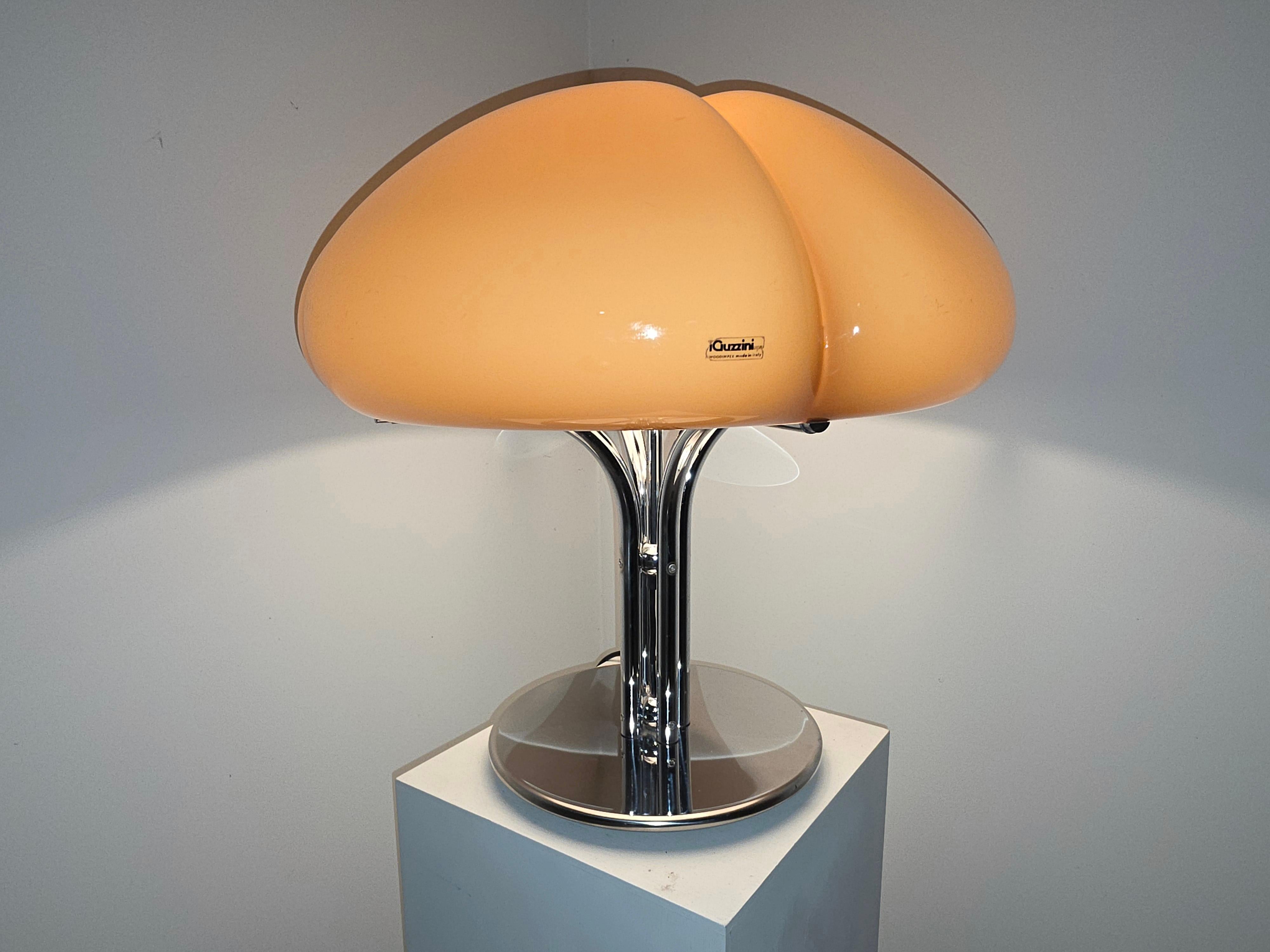 Mid-Century Modern Quadrifoglio table lamp by Harvey Guzzini for IGuzzini, 1970s