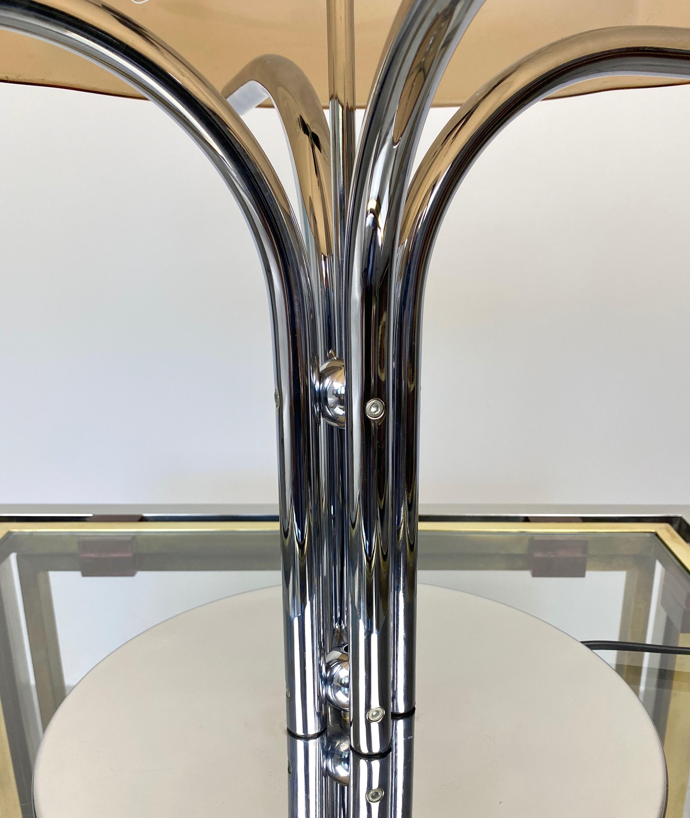 Lampe de table Quadrifoglio par Gae Aulenti pour Harvey Guzzini:: Italie:: 1970 3
