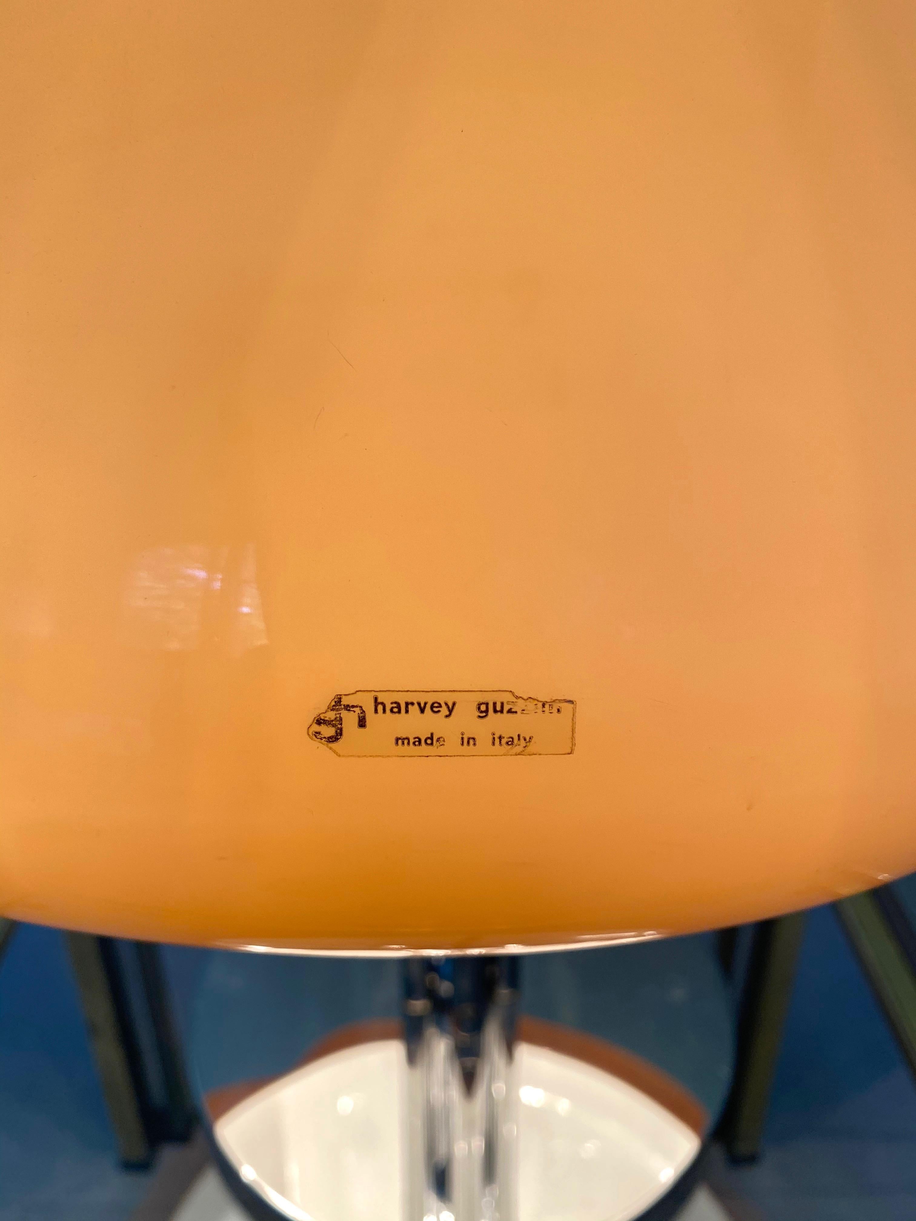 Lampe de table Quadrifoglio par Gae Aulenti pour Harvey Guzzini:: Italie:: 1970 Bon état à Rome, IT