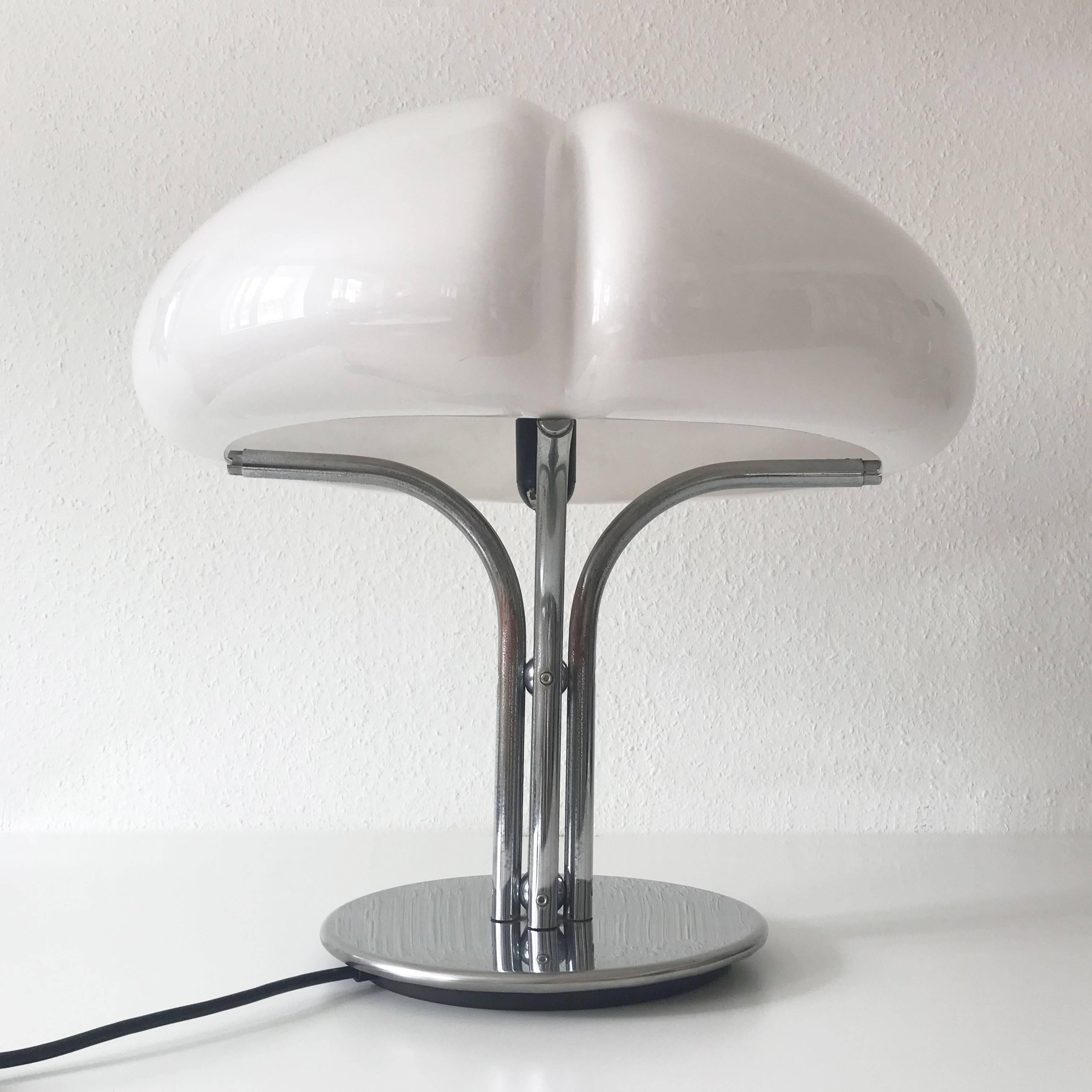 Lampe de table Quadrifoglio de Gae Aulenti pour Harvey Luce:: 1968:: Italie 1