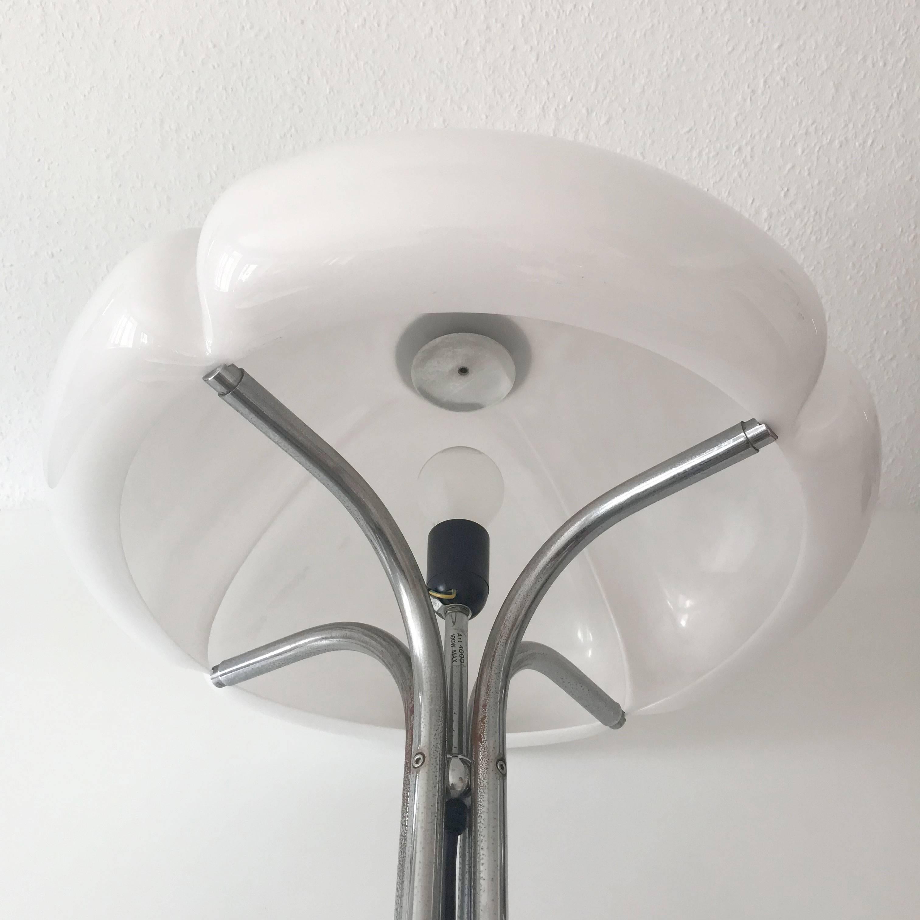 Lampe de table Quadrifoglio de Gae Aulenti pour Harvey Luce:: 1968:: Italie 7