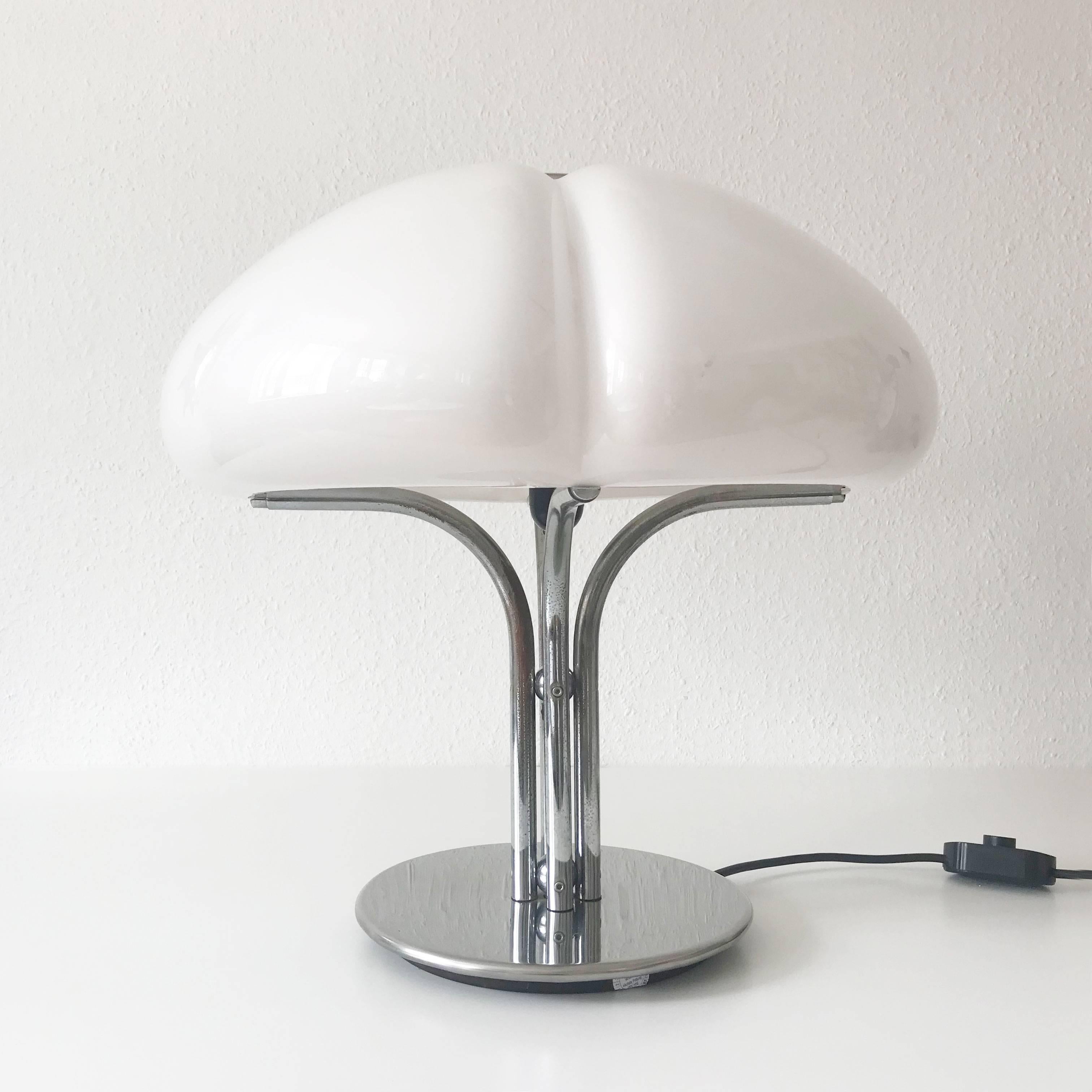 Lampe de table Quadrifoglio de Gae Aulenti pour Harvey Luce:: 1968:: Italie 9