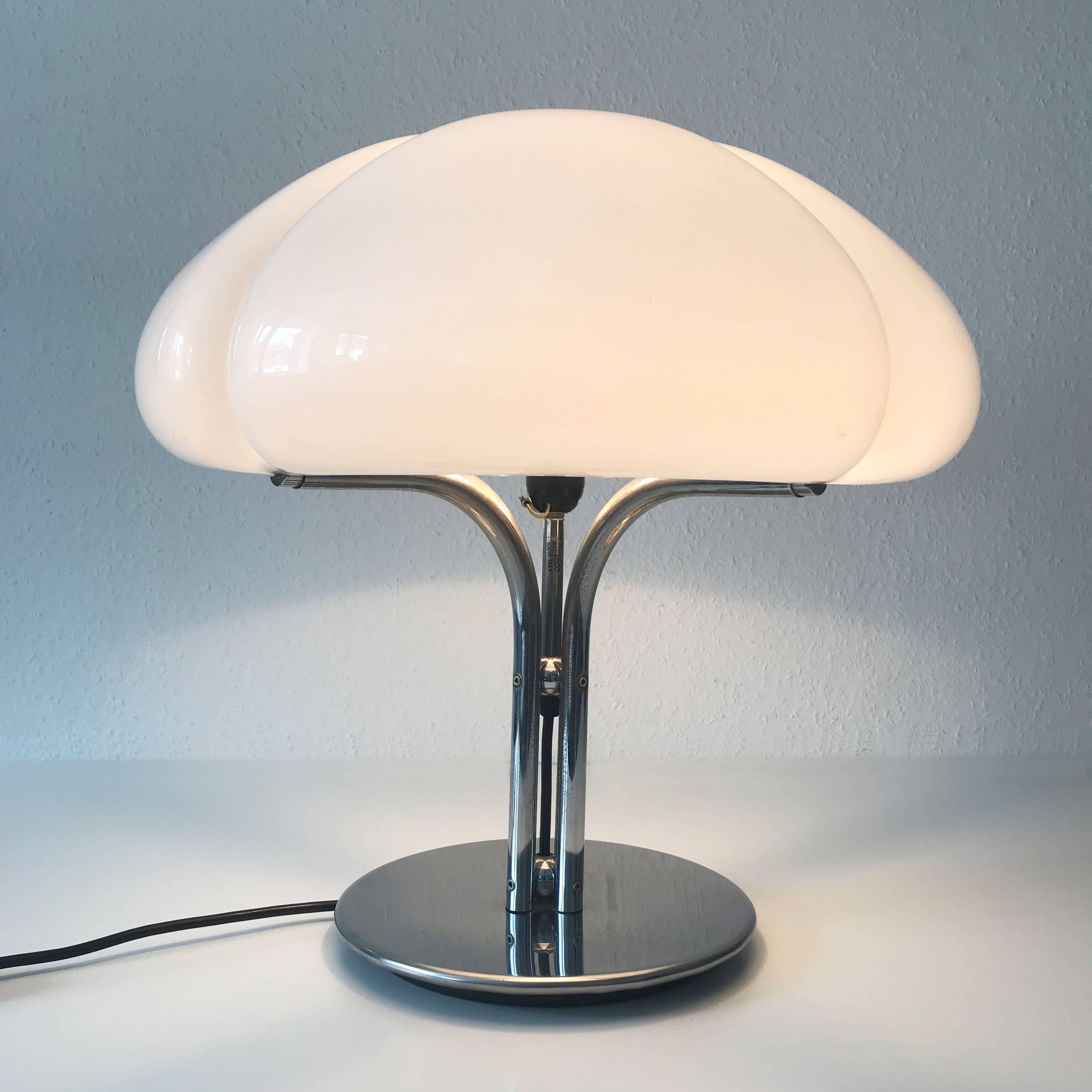 Italian Quadrifoglio Table Lamp by Gae Aulenti for Harvey Luce, 1968, Italy