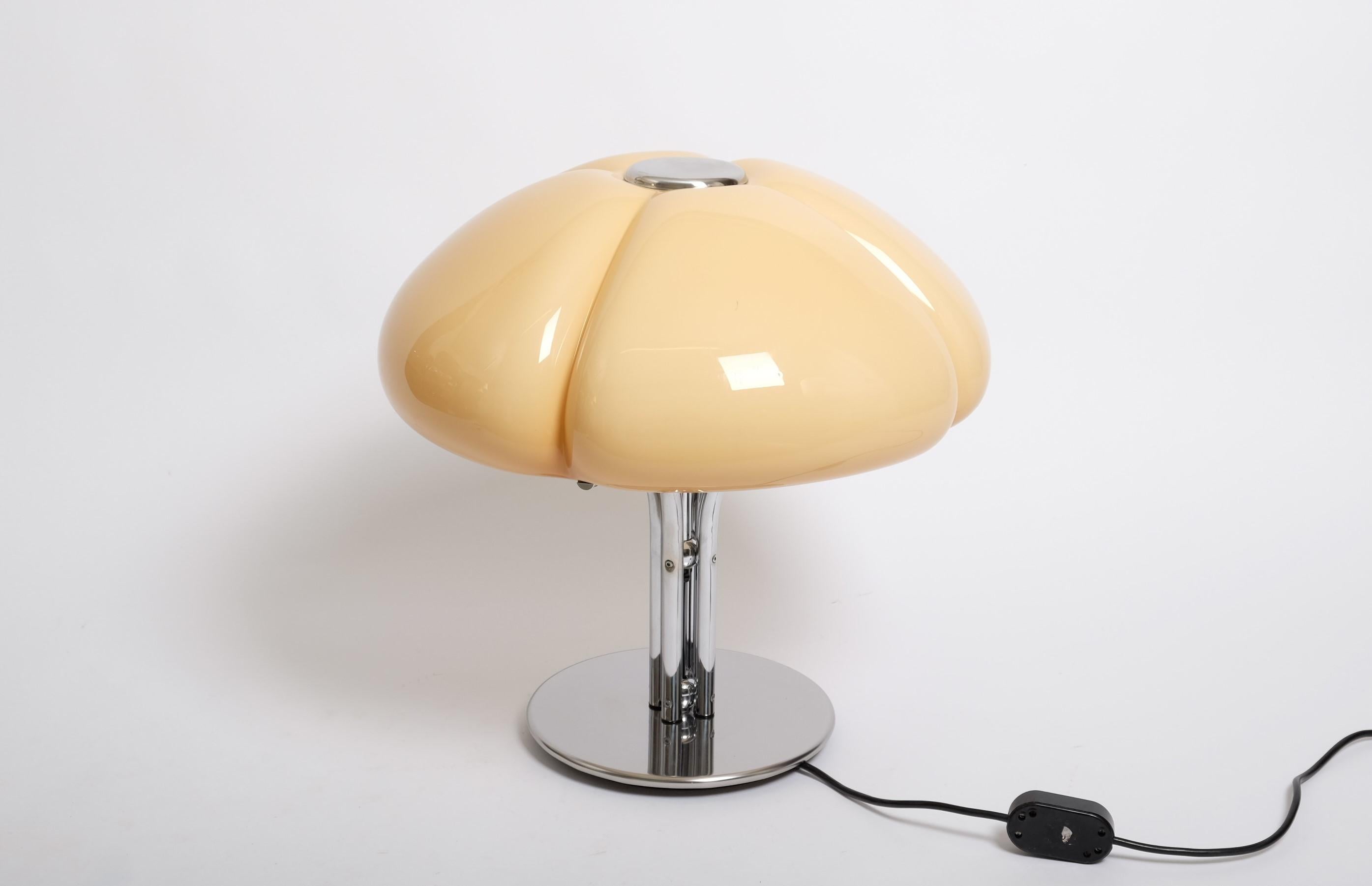 Lampe de table Quadrifoglio de Gae Aulenti pour Guzzini, Italie, années 1960 1