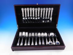 Quadrille by Kirk Sterling Silver Flatware Set for 12 Service 60 piece