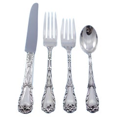 Quadrille by Kirk Set di posate in argento sterling per 12 servizi 60 pezzi