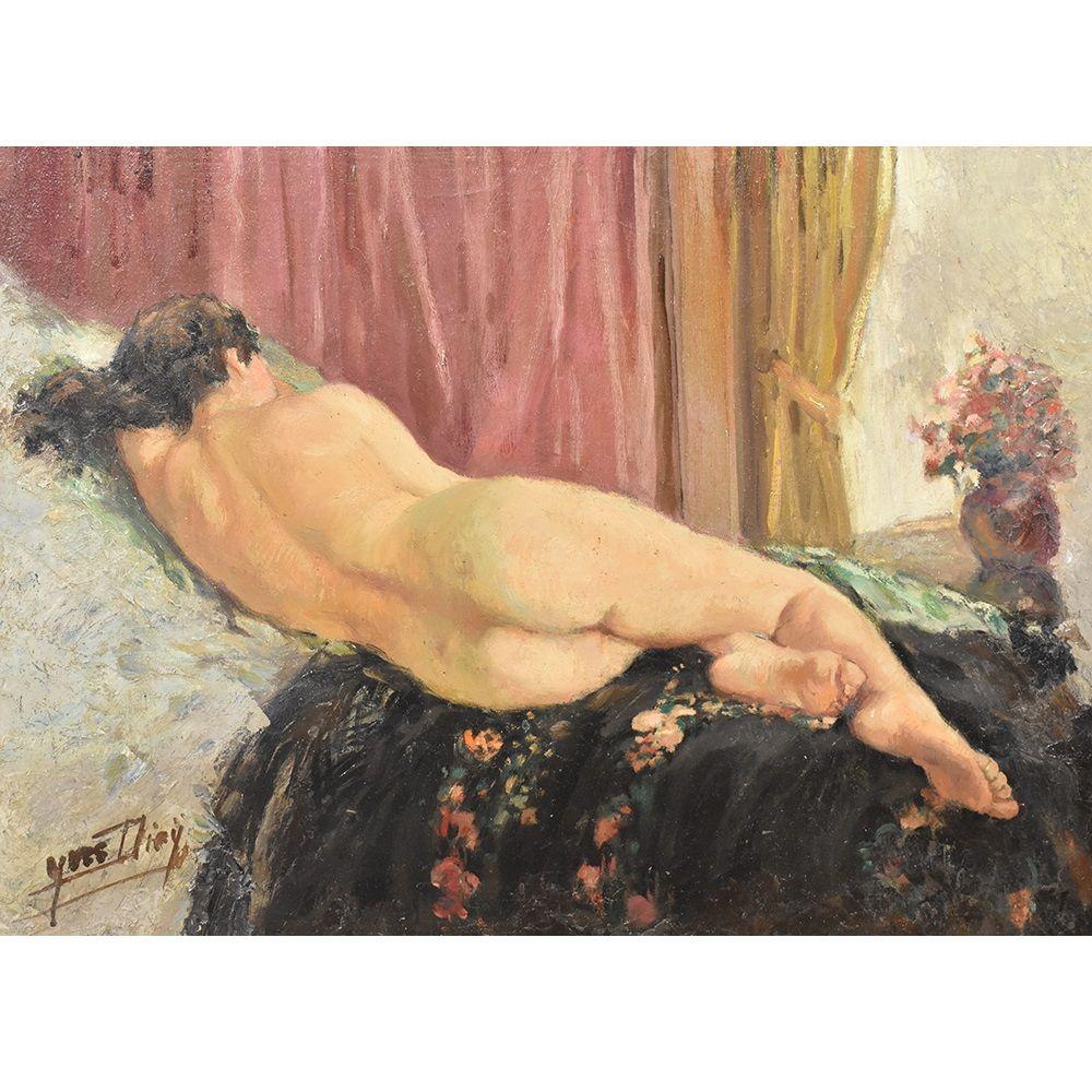 quadro donna di schiena