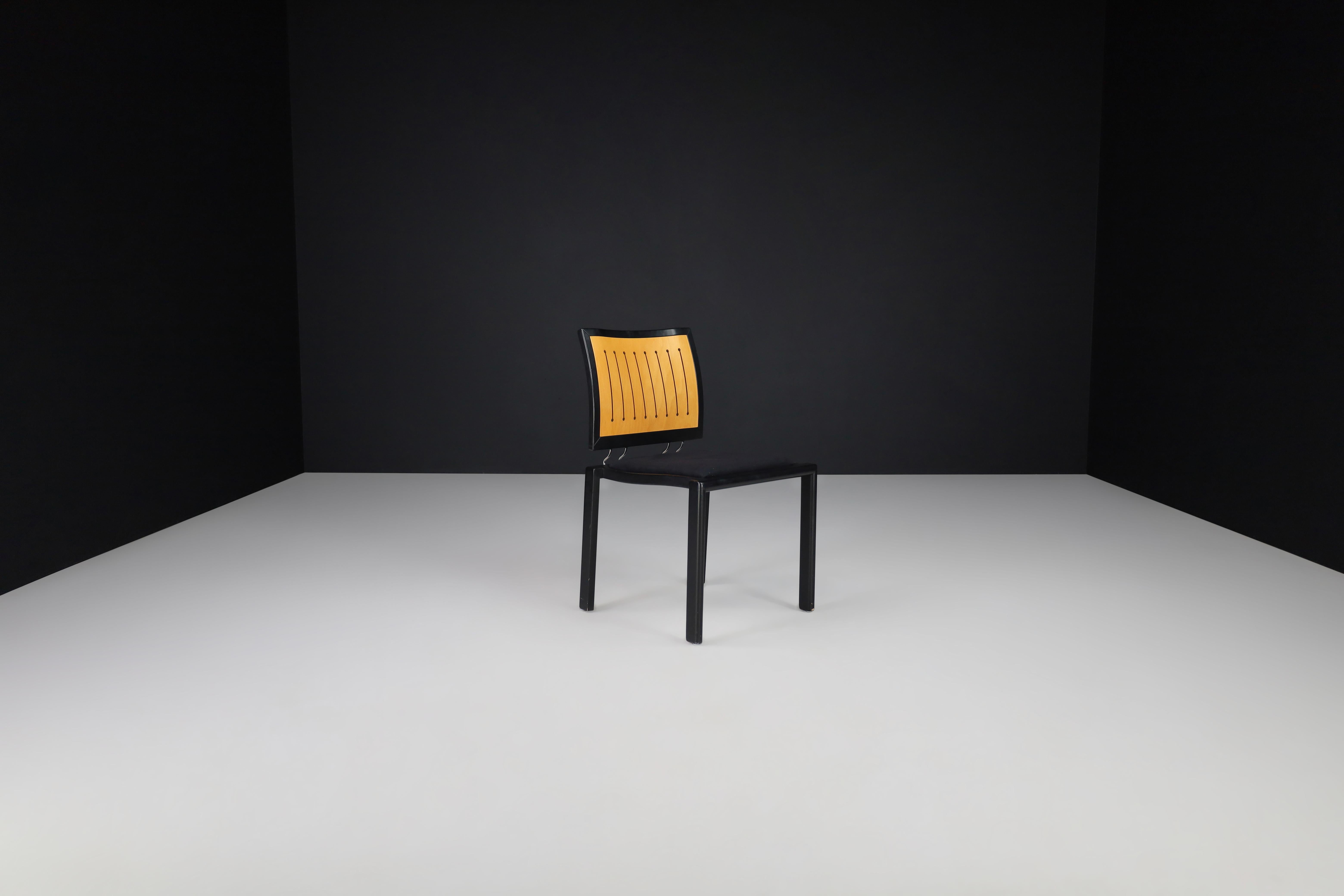 Quadro-Stühle von Bruno Rey & Charles Polin für Dietiker, Schweiz, 1980er Jahre im Angebot 2