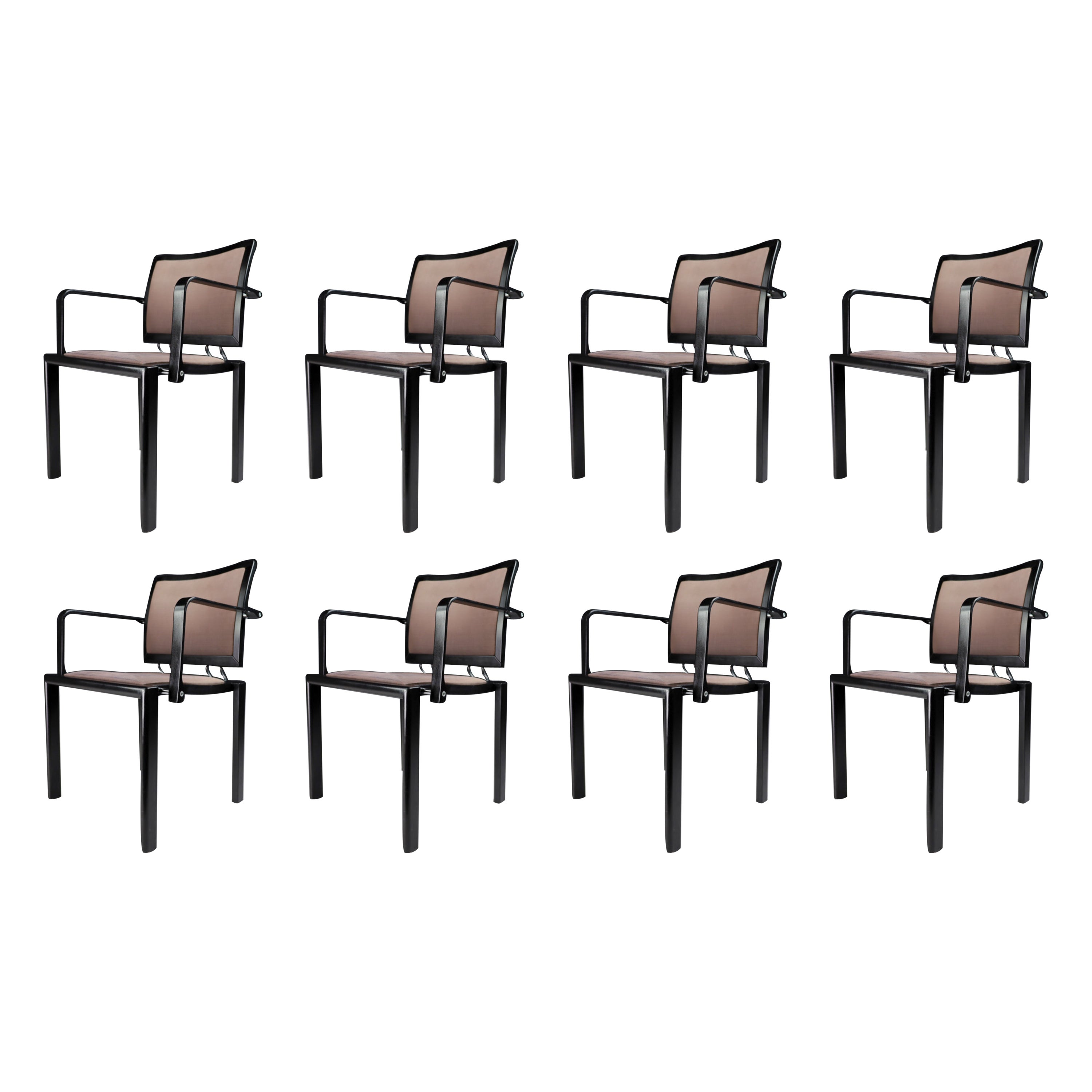 Quadro Chairs by Bruno Rey & Charles Polin for Dietiker, Switserland, 1989