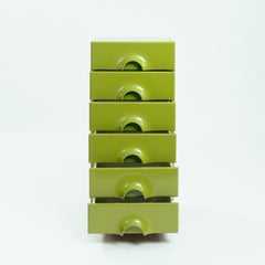 Cómoda Quadro Space Age, Schönbuch, Jürgen Lange, Años 60