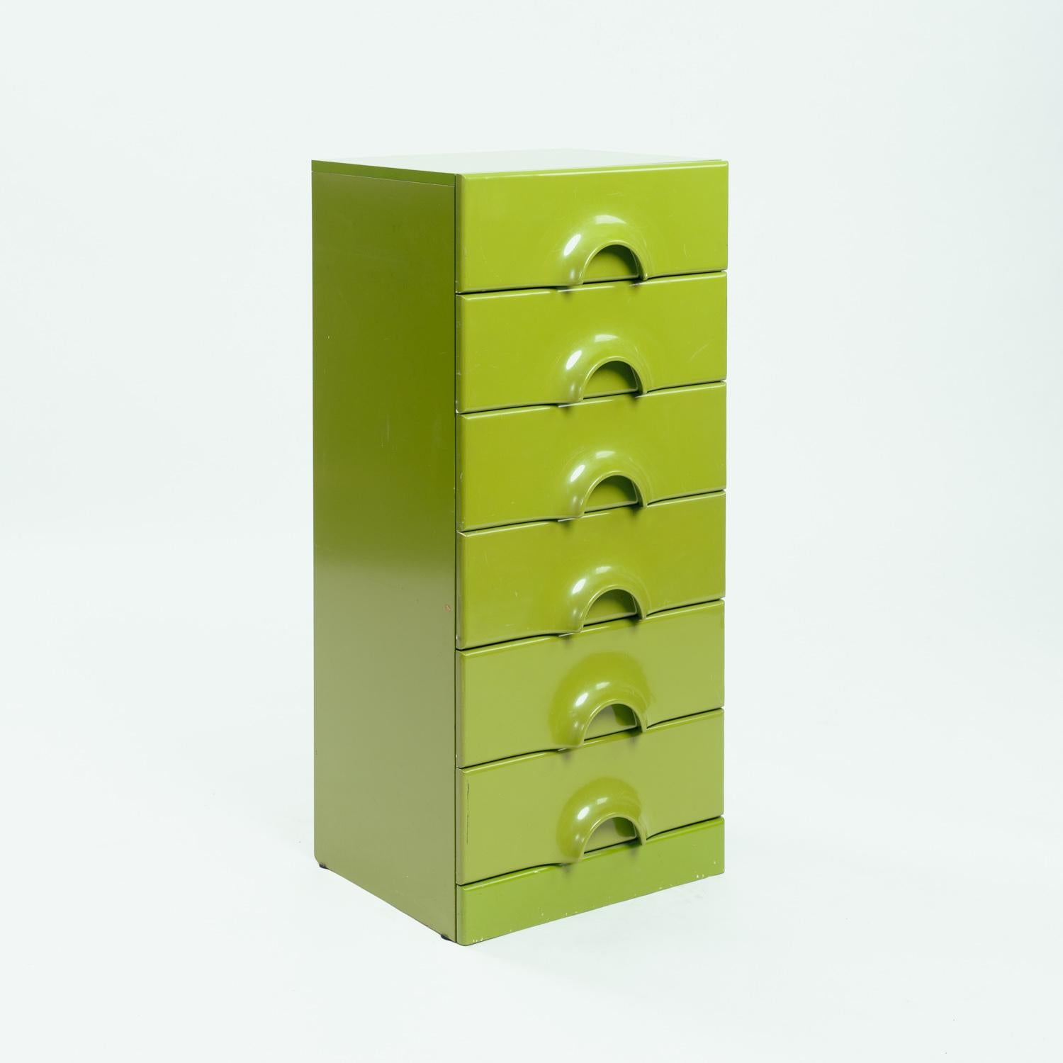 Space Age Space age quadro chest of drawers, Schönbuch, Jürgen Lange, 1960s