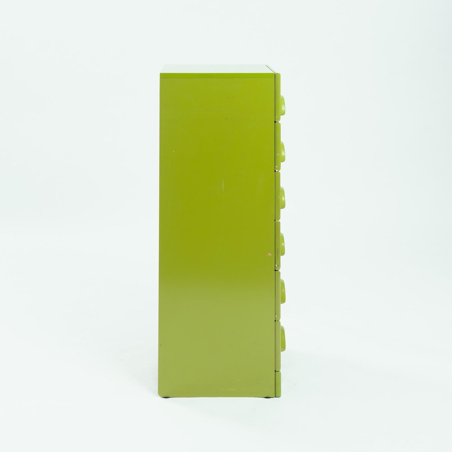 Mid-20th Century Space age quadro chest of drawers, Schönbuch, Jürgen Lange, 1960s