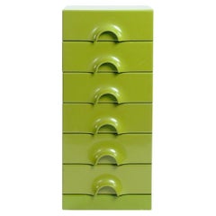 Space age quadro chest of drawers, Schönbuch, Jürgen Lange, 1960s