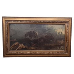 Óleo sobre lienzo de Vittorio Cajani