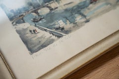 Quadro-lithografie „ILE DE LA CITE“, Quadro, 1970-1980