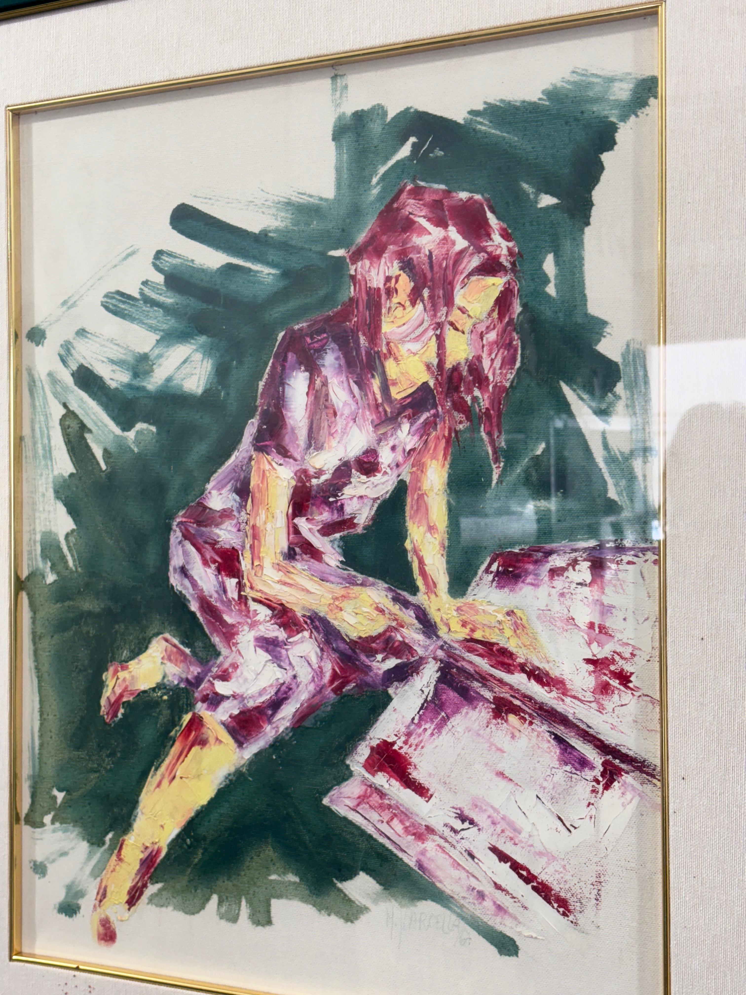 Quadro Maria Scarcella “La Rossa” 1967 in vendita 1