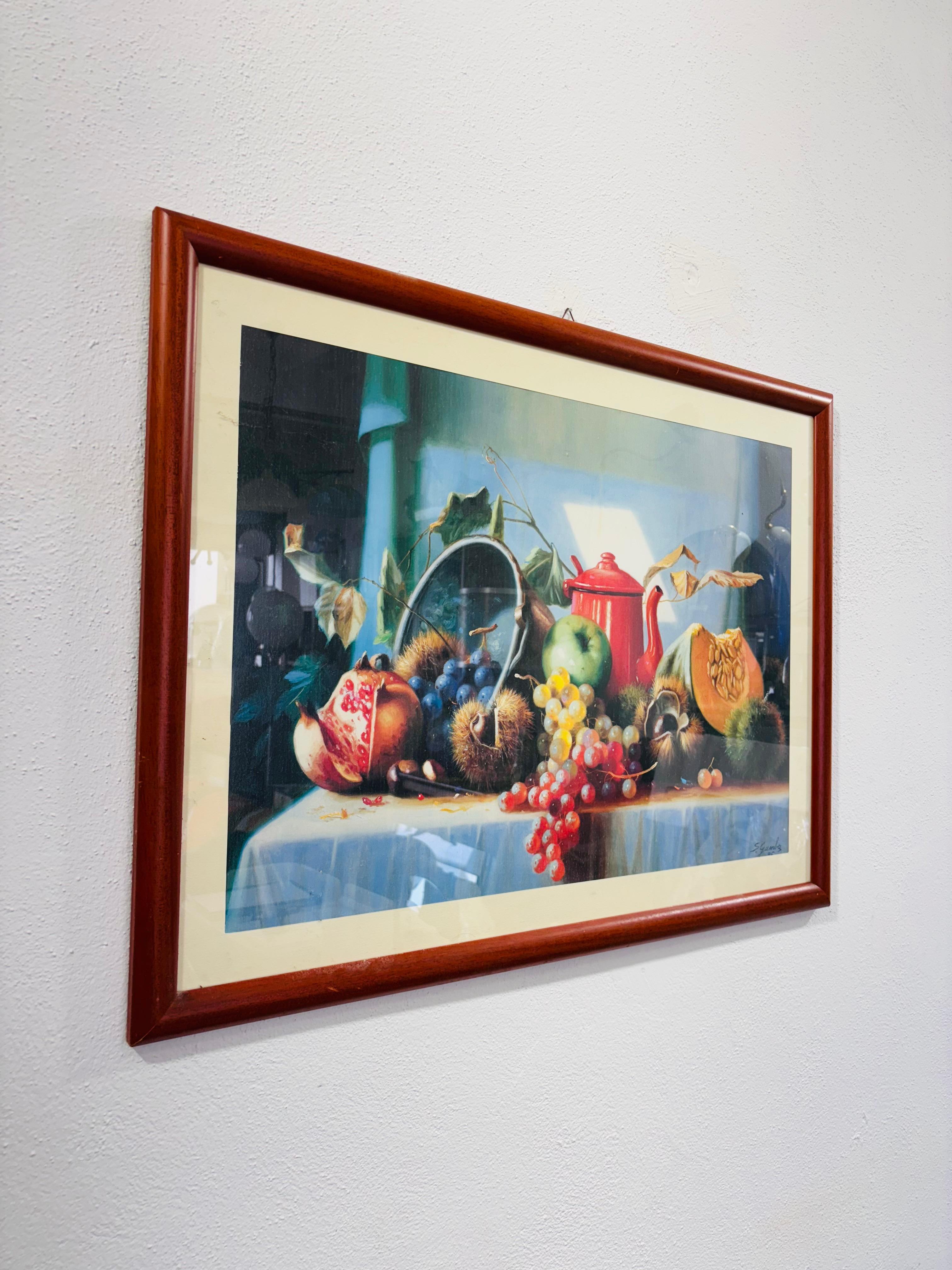 Quadro Natura S.Gamba 1995

Misure: 
Altezza 63 cm
Larghezza 83 cm

Tecnica mista su carta

In buone condizioni conservative, presenti segni del tempo dovuti all’utilizzo e all’età. (Vedi foto) 

Se necessitate di altre foto dettagliate non esitate