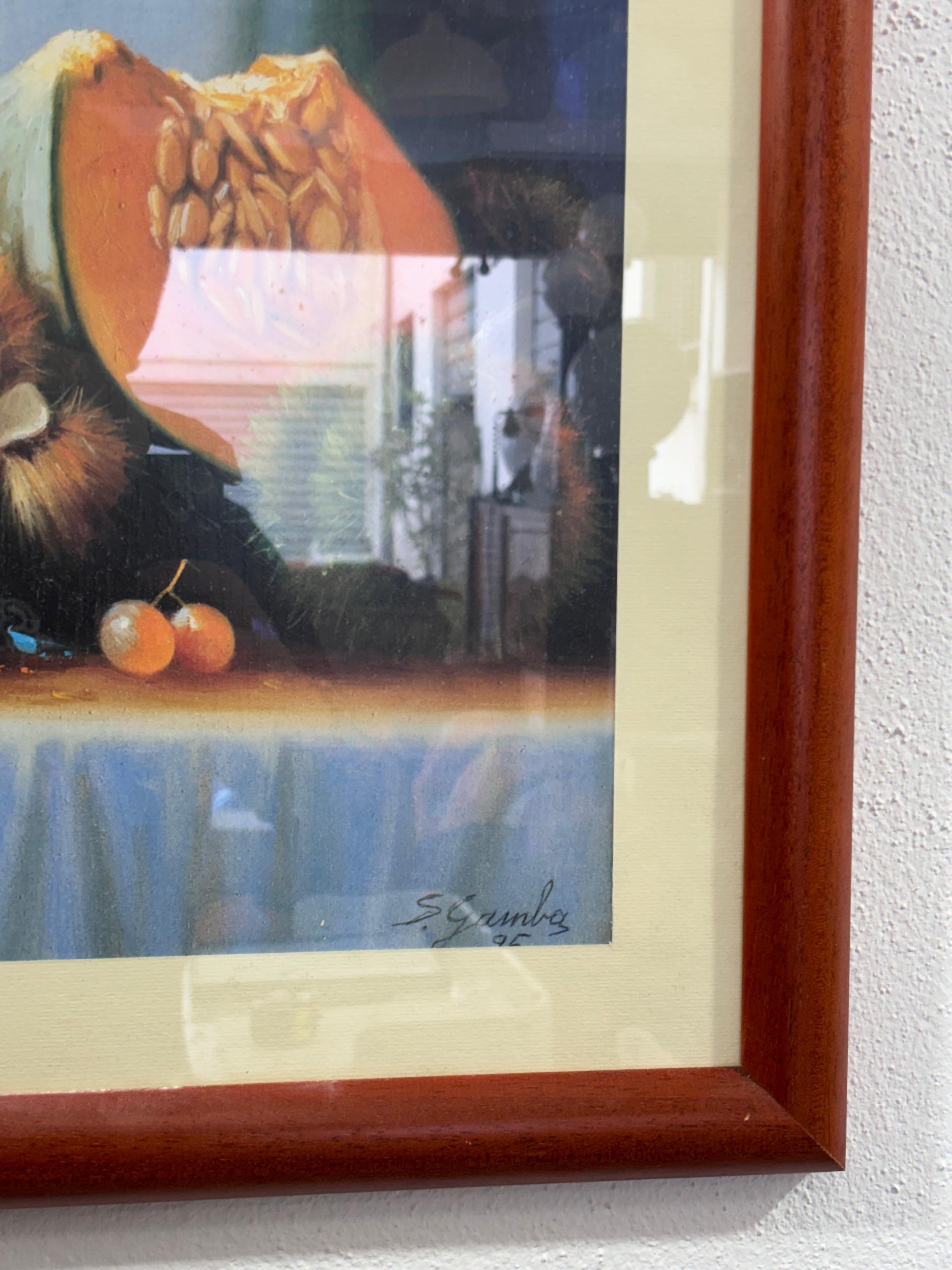 Italian Quadro Natura S.Gamba 1995 in vendita