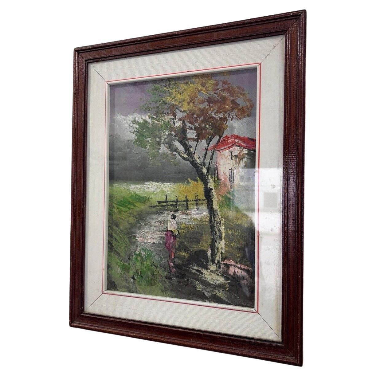 Painting Countryside Landscape Oil on Canvas