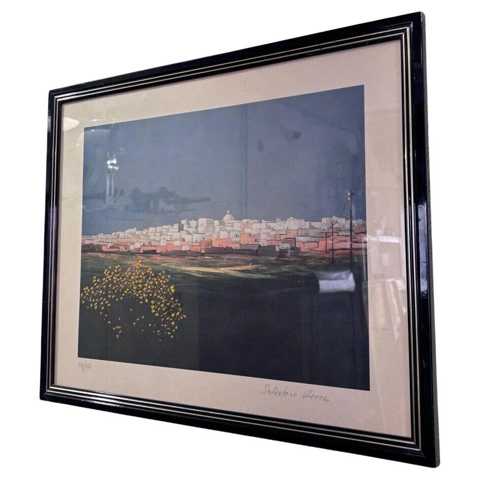 Quadro Paesaggio di Città Salvatore Lecce Multiplo 14/125 in vendita
