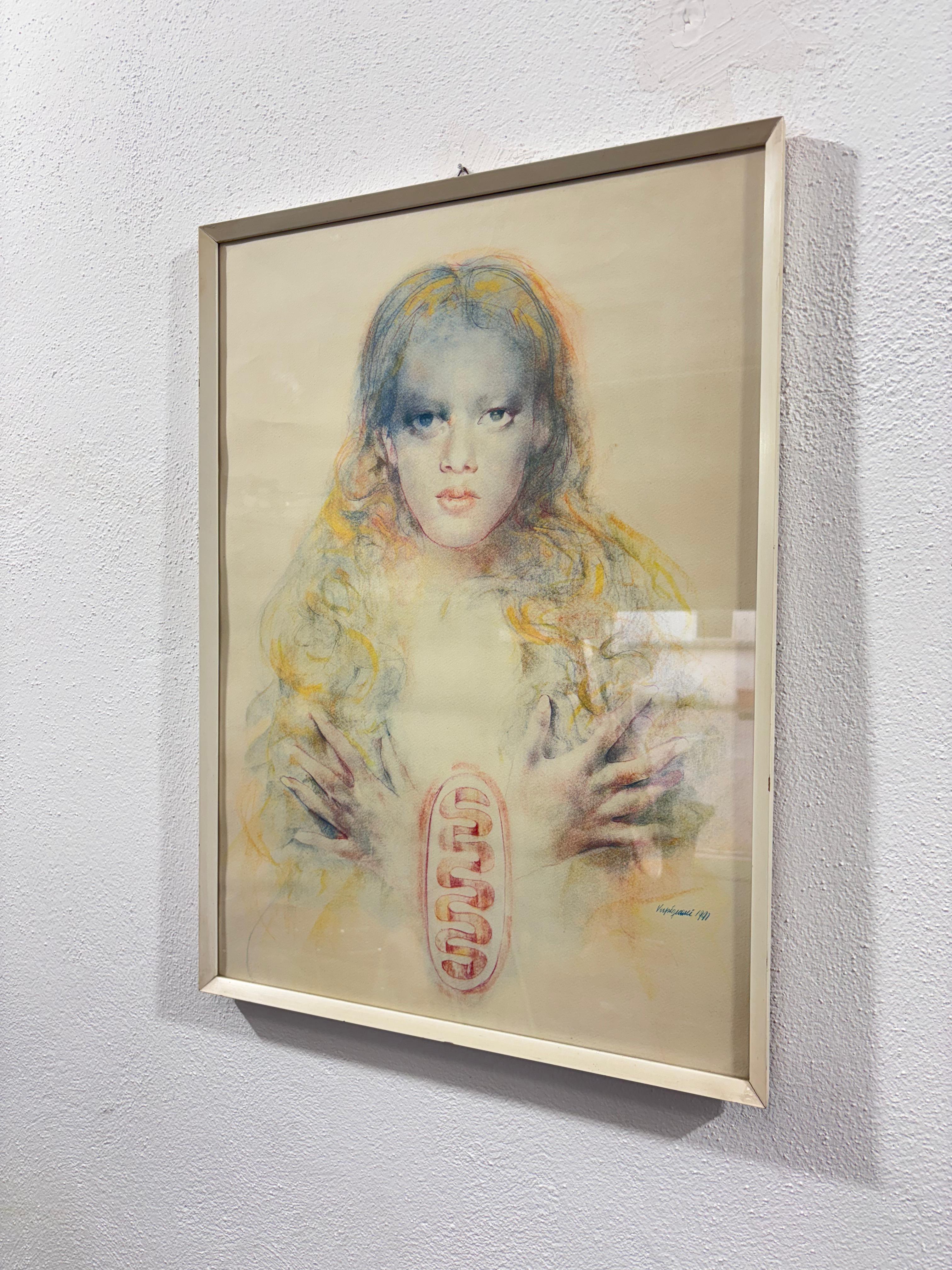 Quadro Renzo Vespignani 1991 In condizioni buone in vendita a Taranto, IT