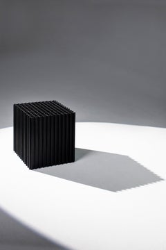 Quadro Side Table & More, Inspired by Grid System, Black