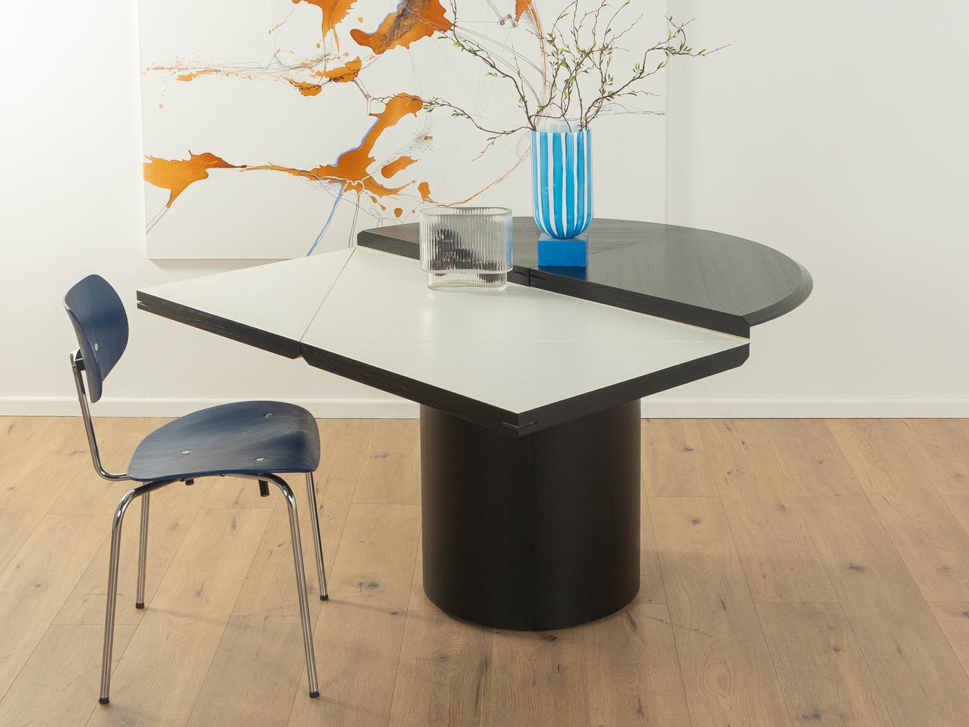German Quadrondo dining table, Erwin Nagel for Rosenthal