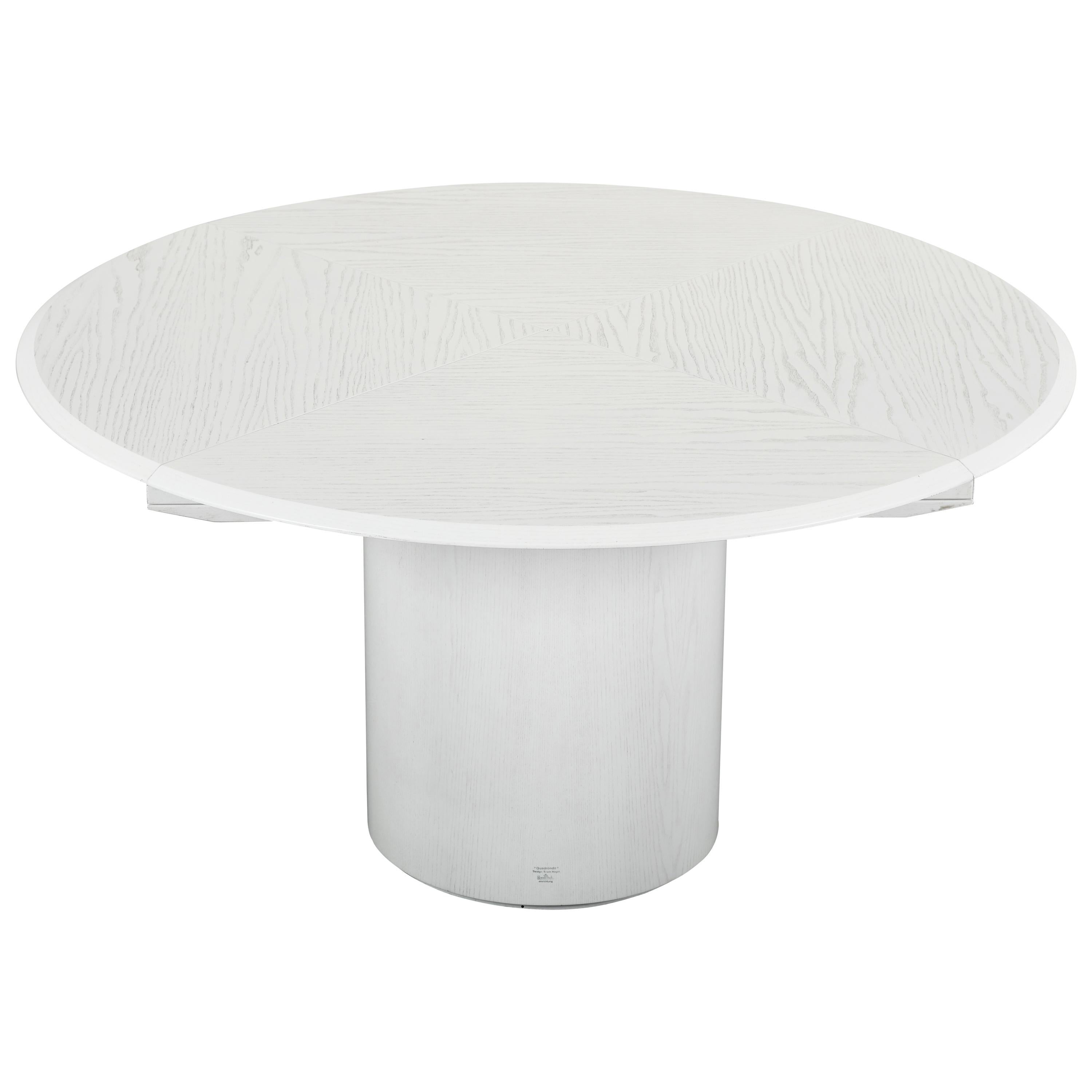"Quadrondo" Round, Square and Oval Table by Erwin Nagel for Rosenthal, 1984