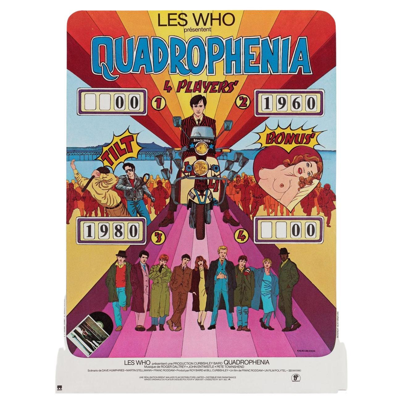 Französisches kleines Quadrophäen-Filmplakat, Quadrophäen, 1979