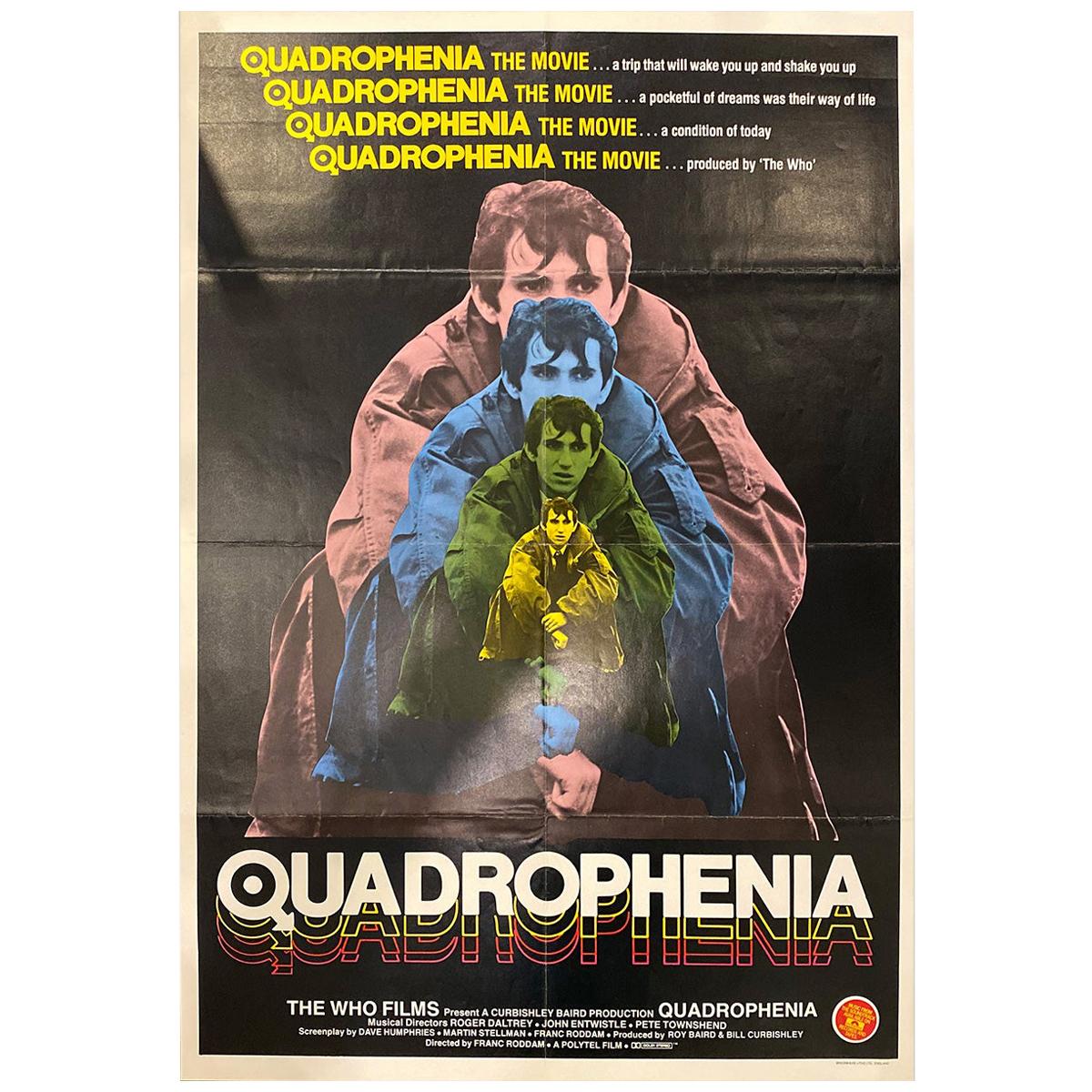 Affiche "Quadrophenia" 1979 en vente