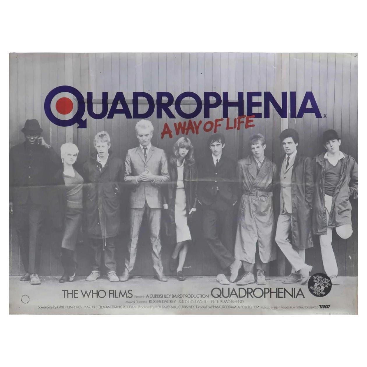 Quadrophenia, Unframed Poster, 1979 For Sale