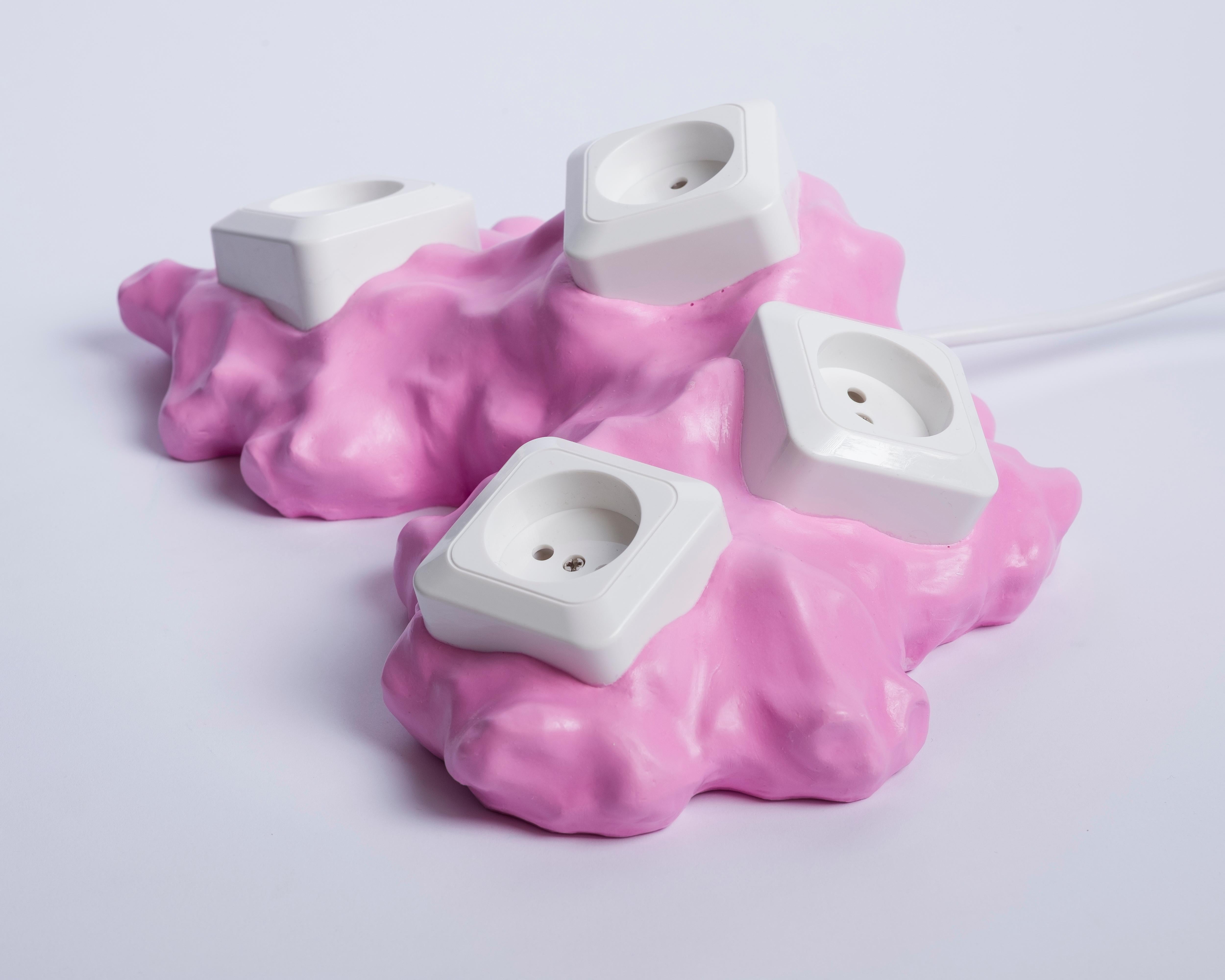 Dutch Quadruple Socket Pink, Studio Gert Wessels For Sale