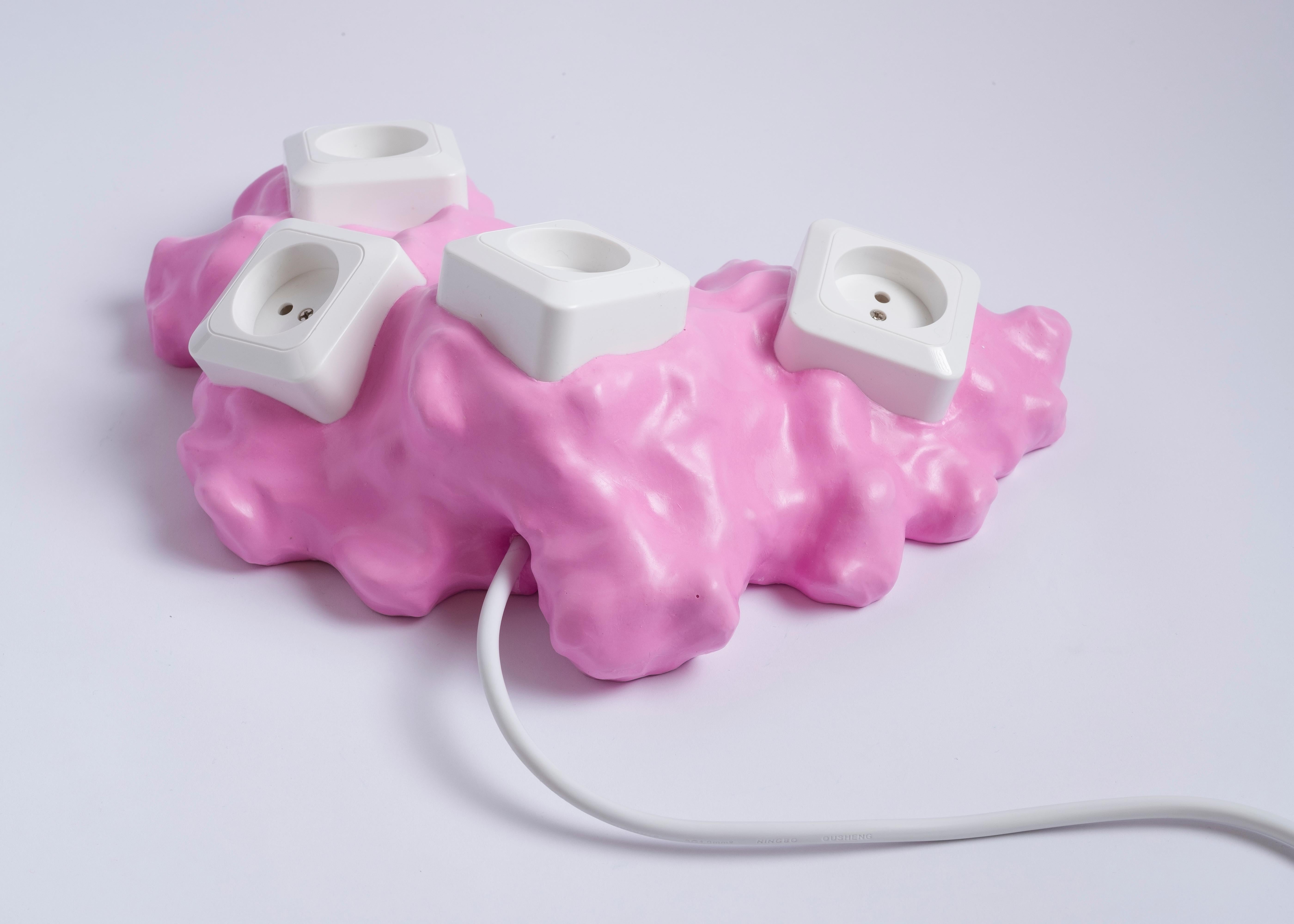 Quadruple Socket Pink, Studio Gert Wessels In New Condition For Sale In UTRECHT, NL