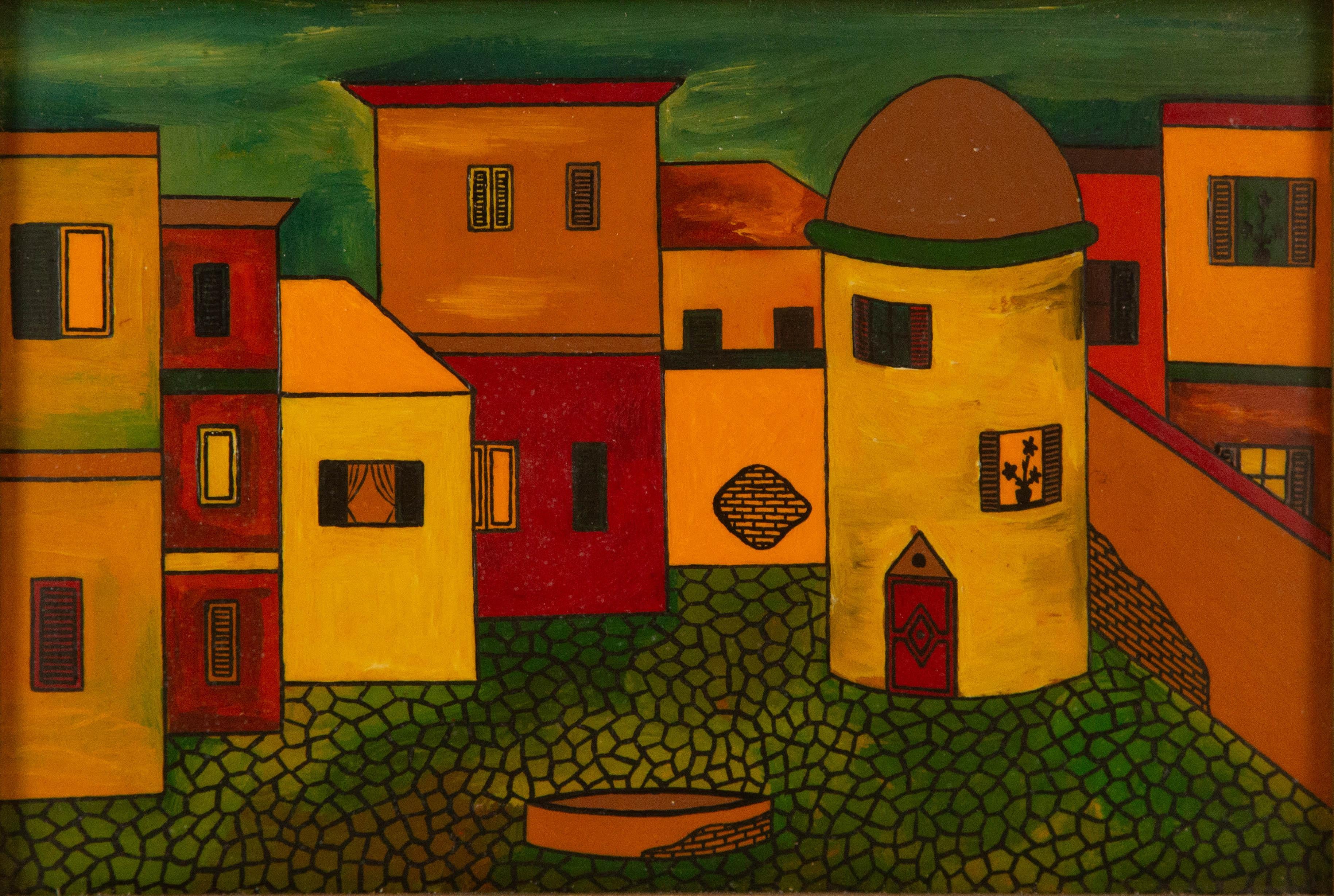 Quaelio Landscape Oil On Board 