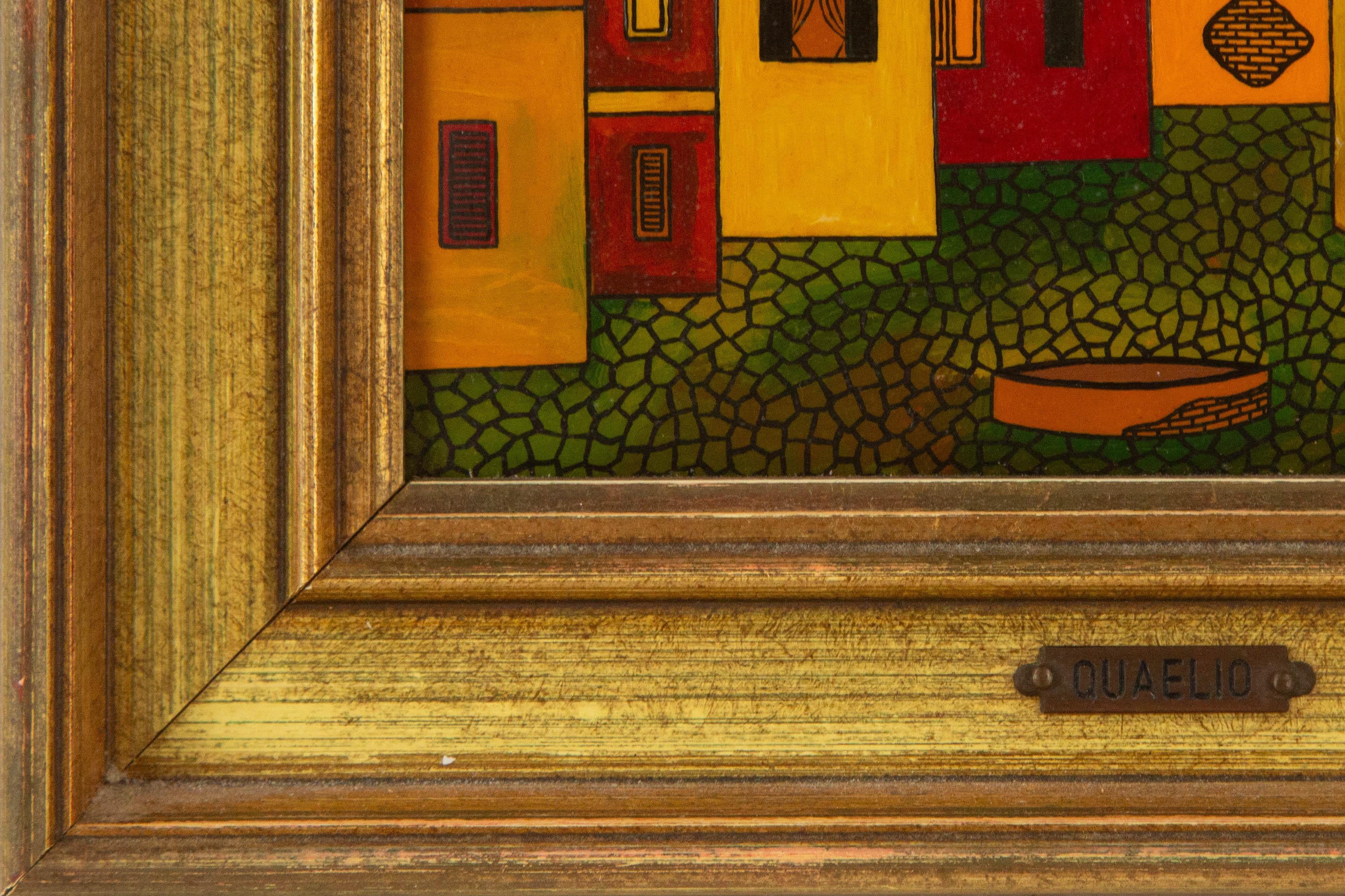 Quaelio Landscape Oil On Board 