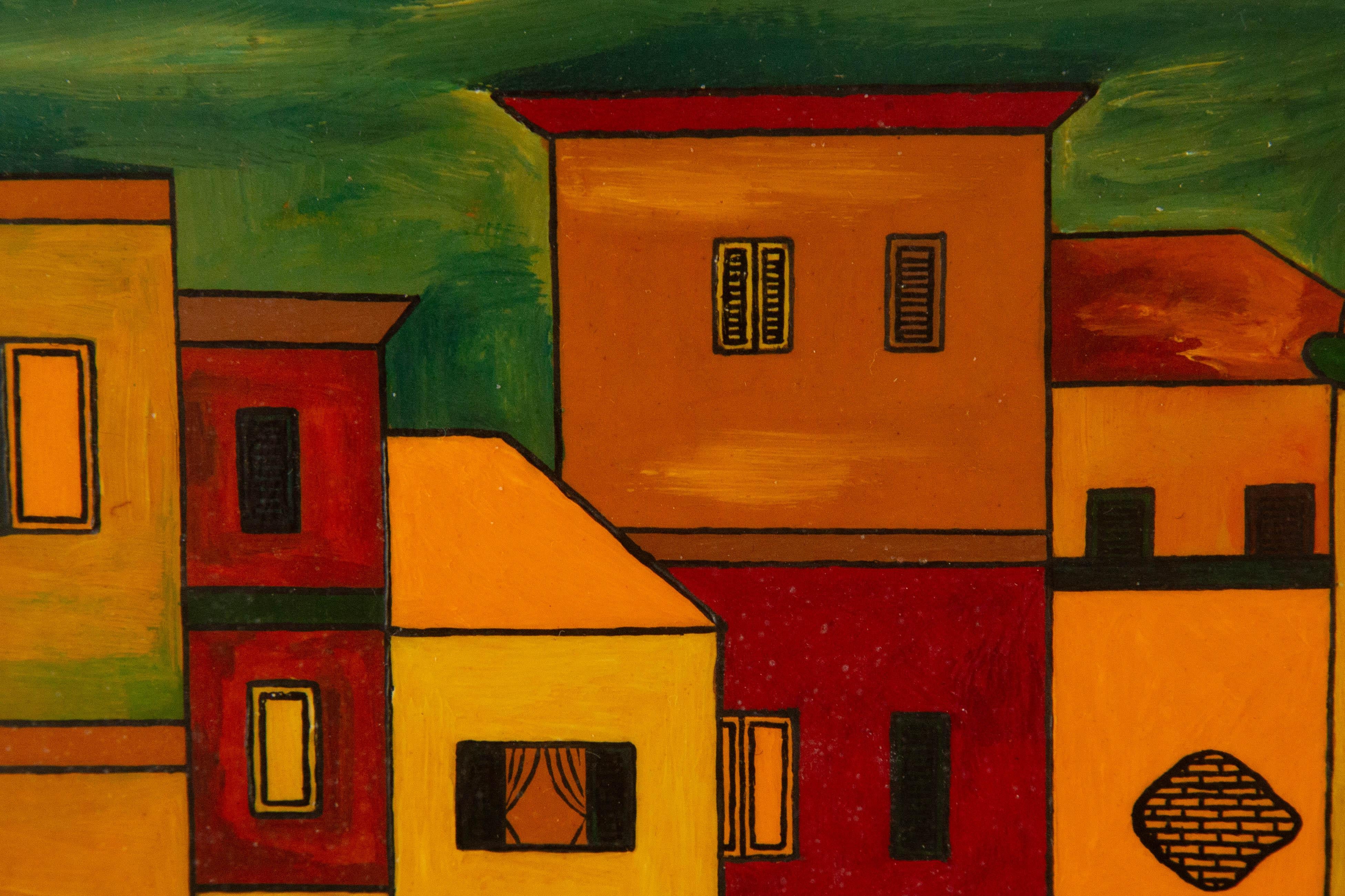 Quaelio Landscape Oil On Board 