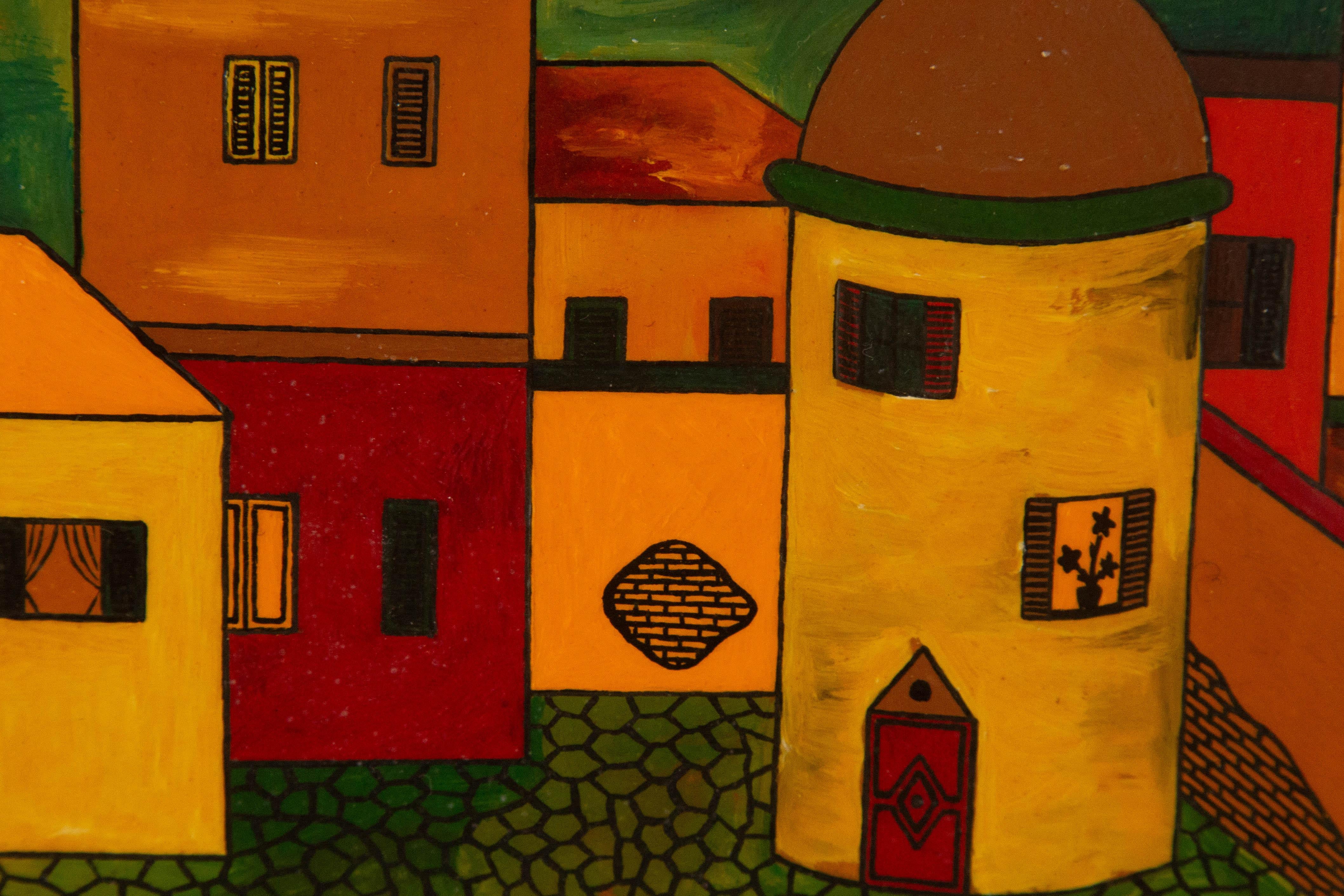 Quaelio Landscape Oil On Board 