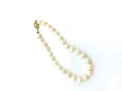 Qualiity AAA Pearl Braclet, 14 Karat