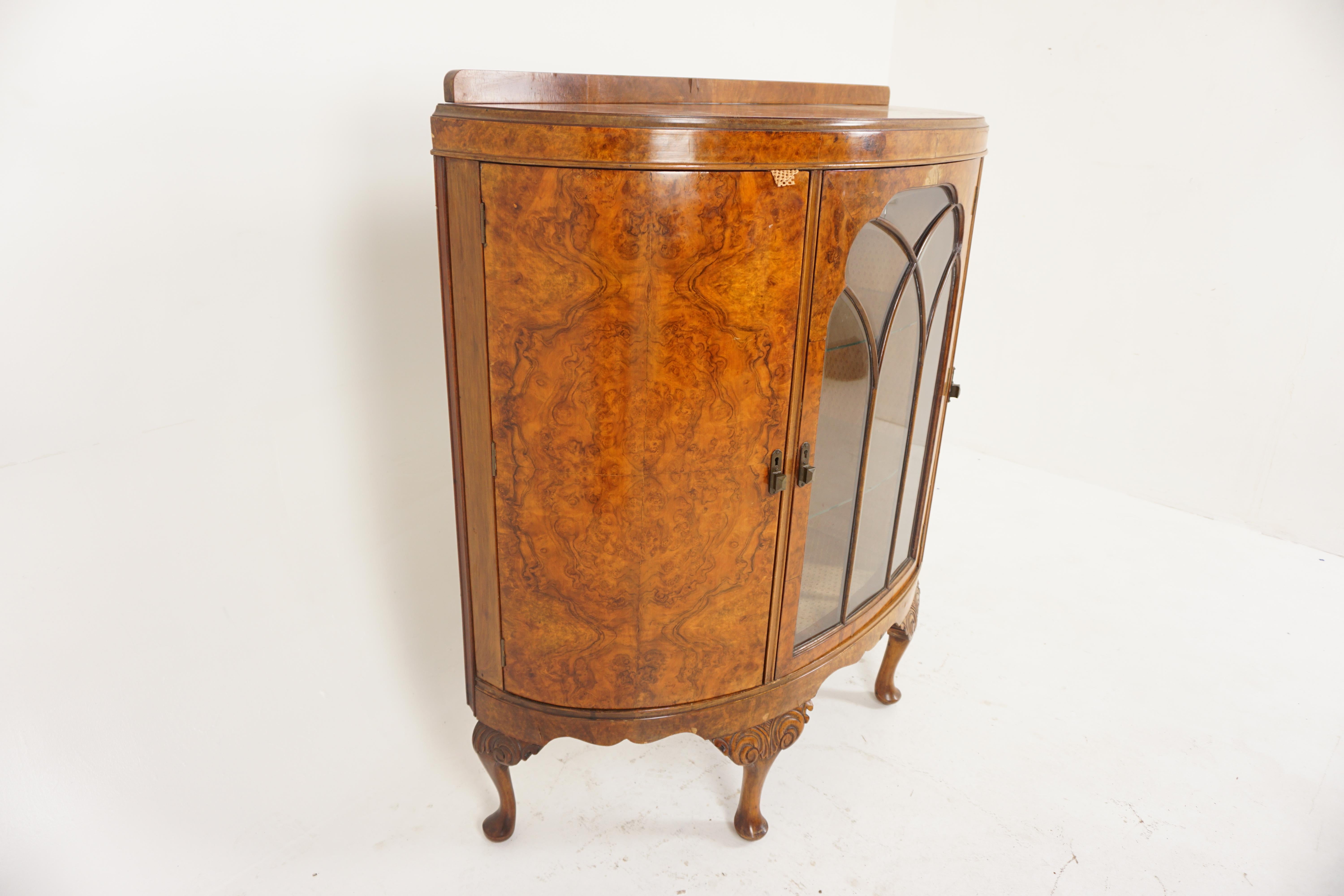 antique china cabinet 1920s