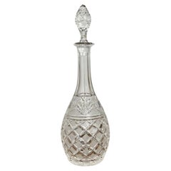 Quality Antique cut glass decanter