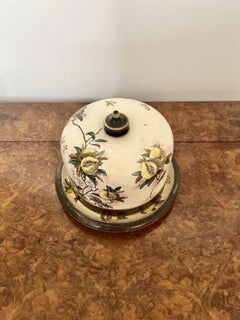 Quality antique Doulton Burslem cheese dish
