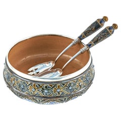Insalatiera Doulton Lambeth antica di qualità