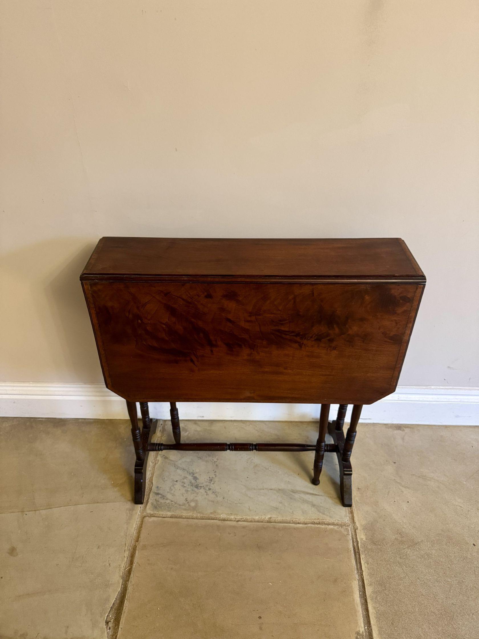 Table Sutherland ancienne de qualité en acajou de l'époque édouardienne en vente 1