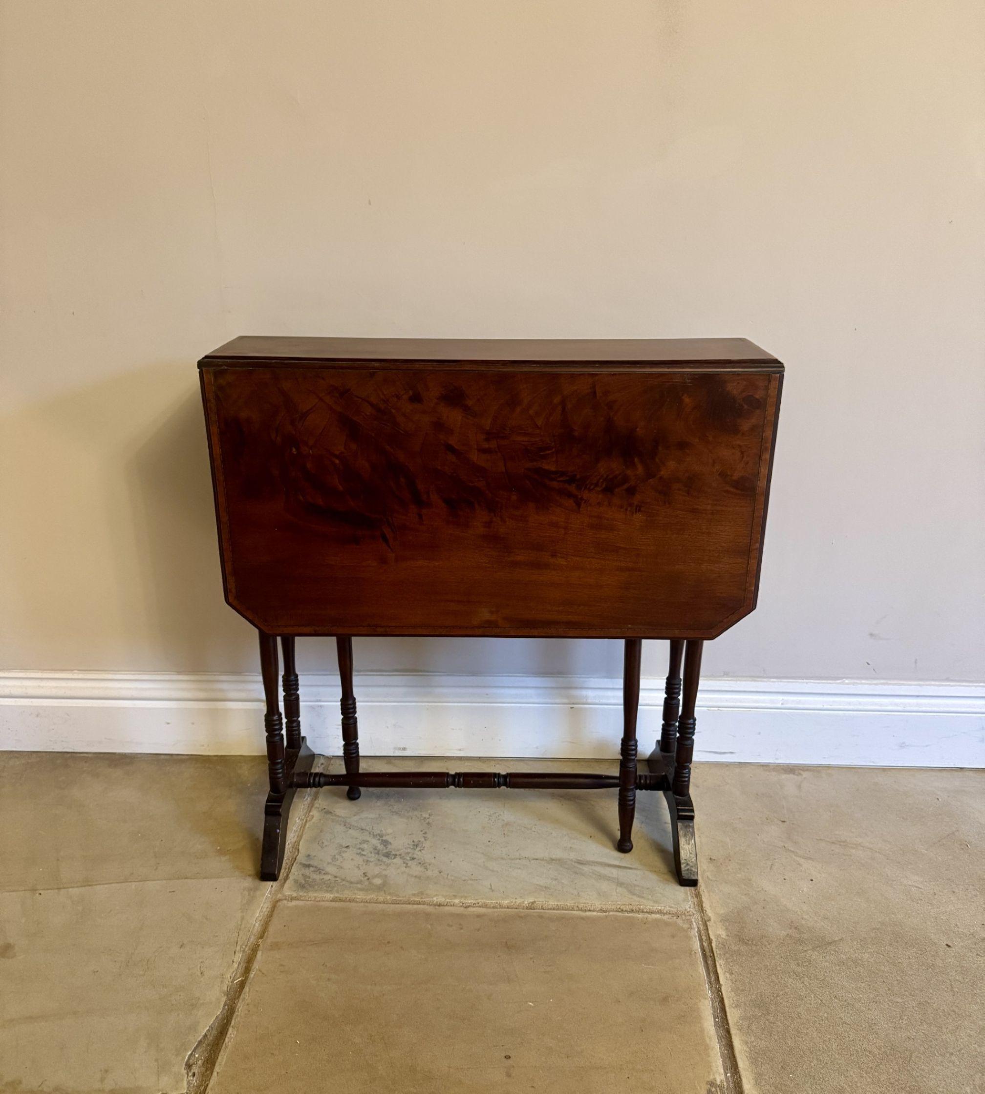 Table Sutherland ancienne de qualité en acajou de l'époque édouardienne en vente 2